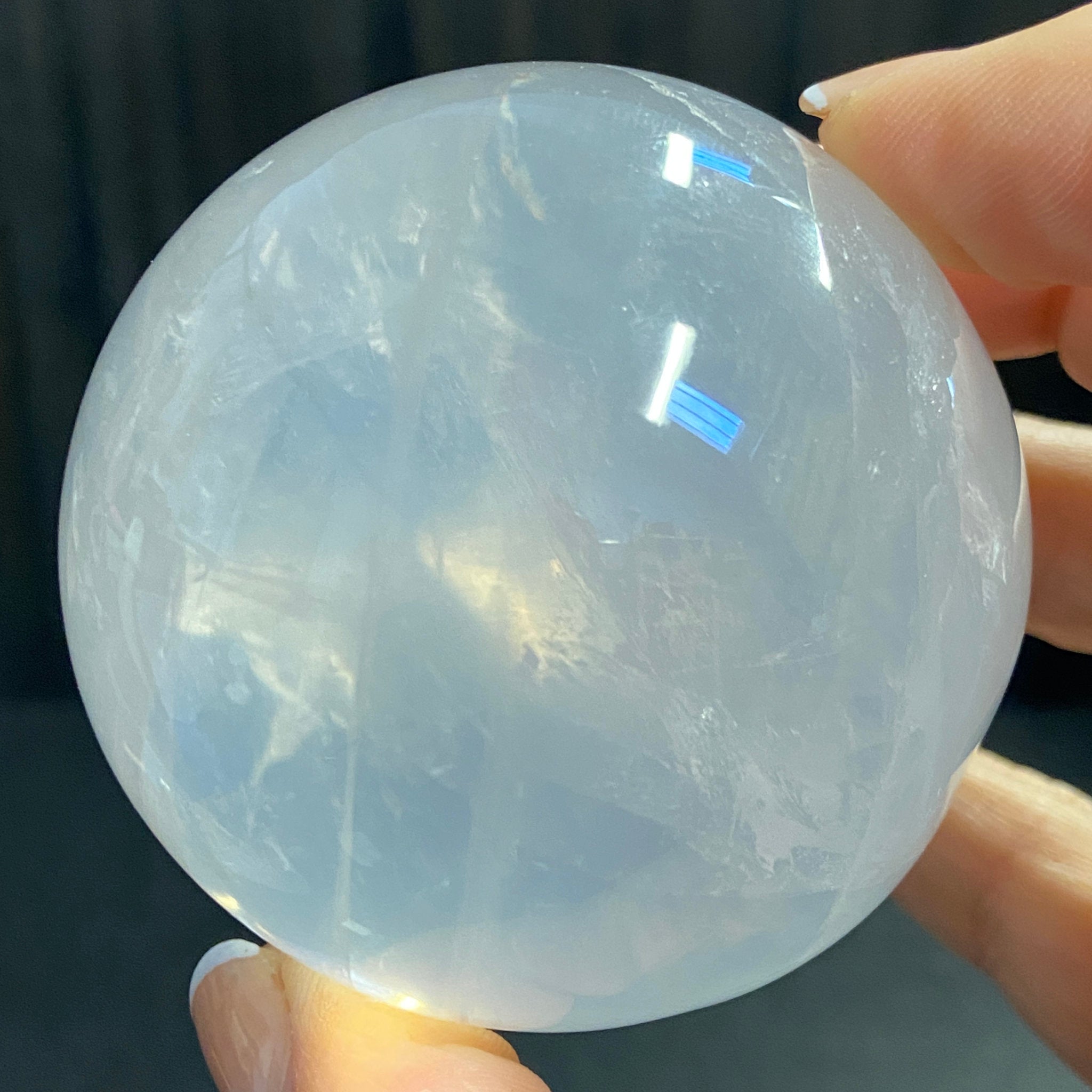 Girasol Moon Quartz Sphere - Madagascar