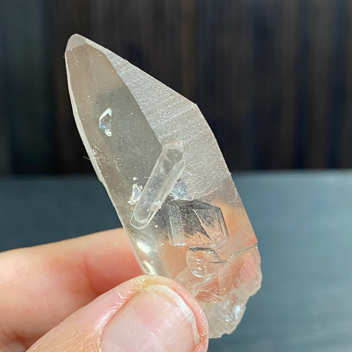 Smoky Lemurian Seed Crystal