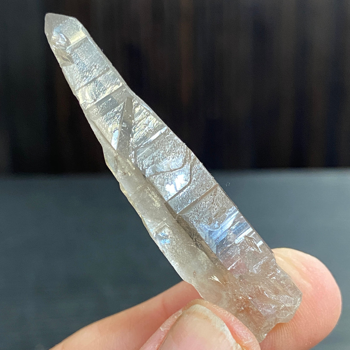 Smoky Lemurian Seed Crystal