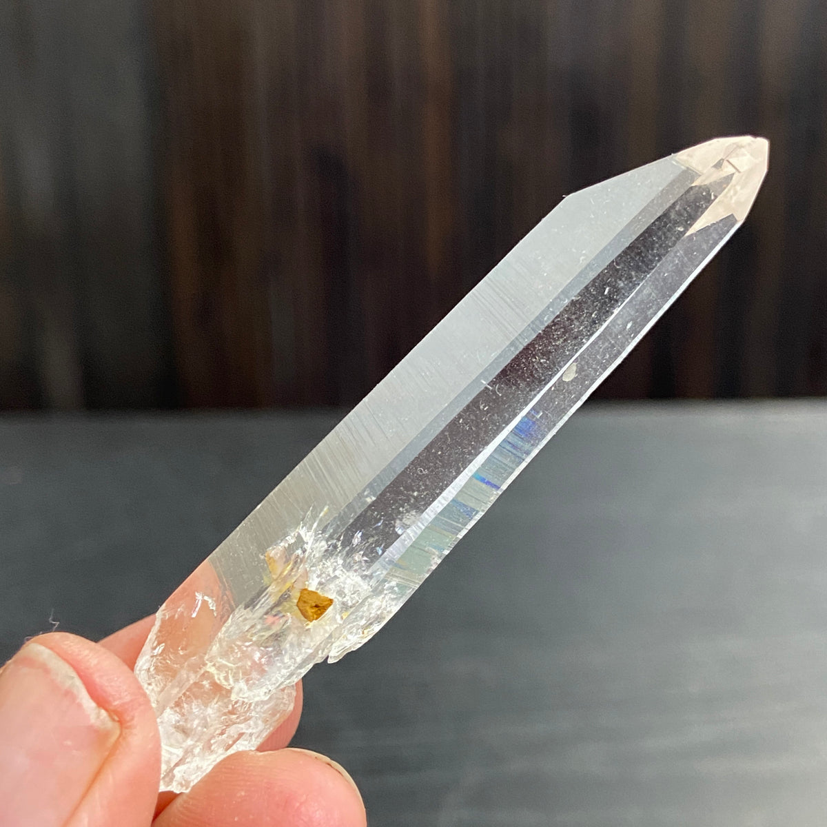 Lemurian Quartz Crystal – Peñas Blancas, Colombia