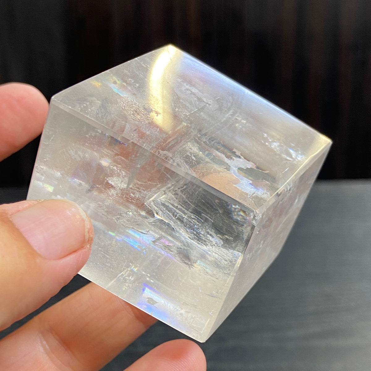 The Viking Stone - Clear Optical Calcite – Mexico