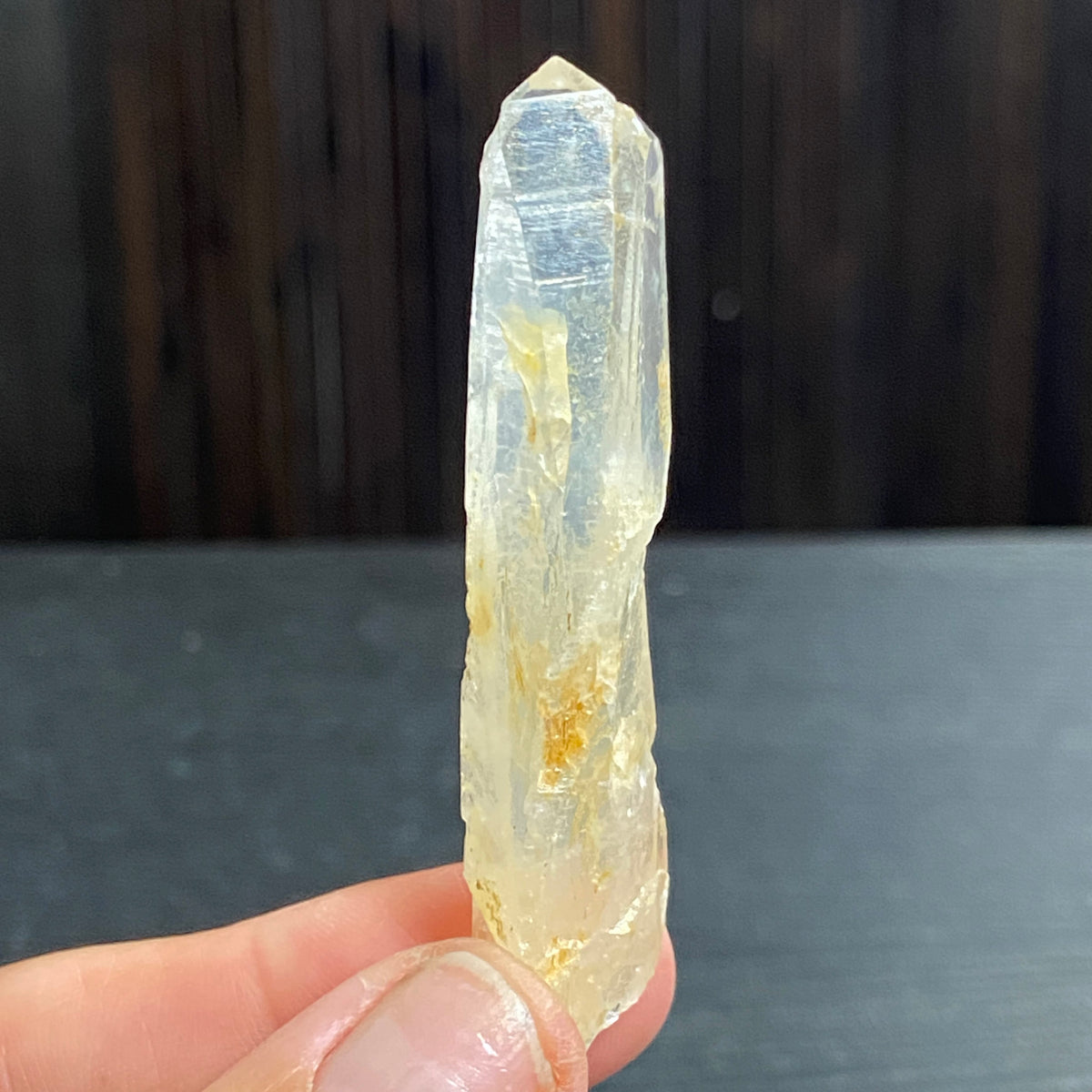 Golden Healer Lemurian Light “Blue Smoke” Quartz – Colombia