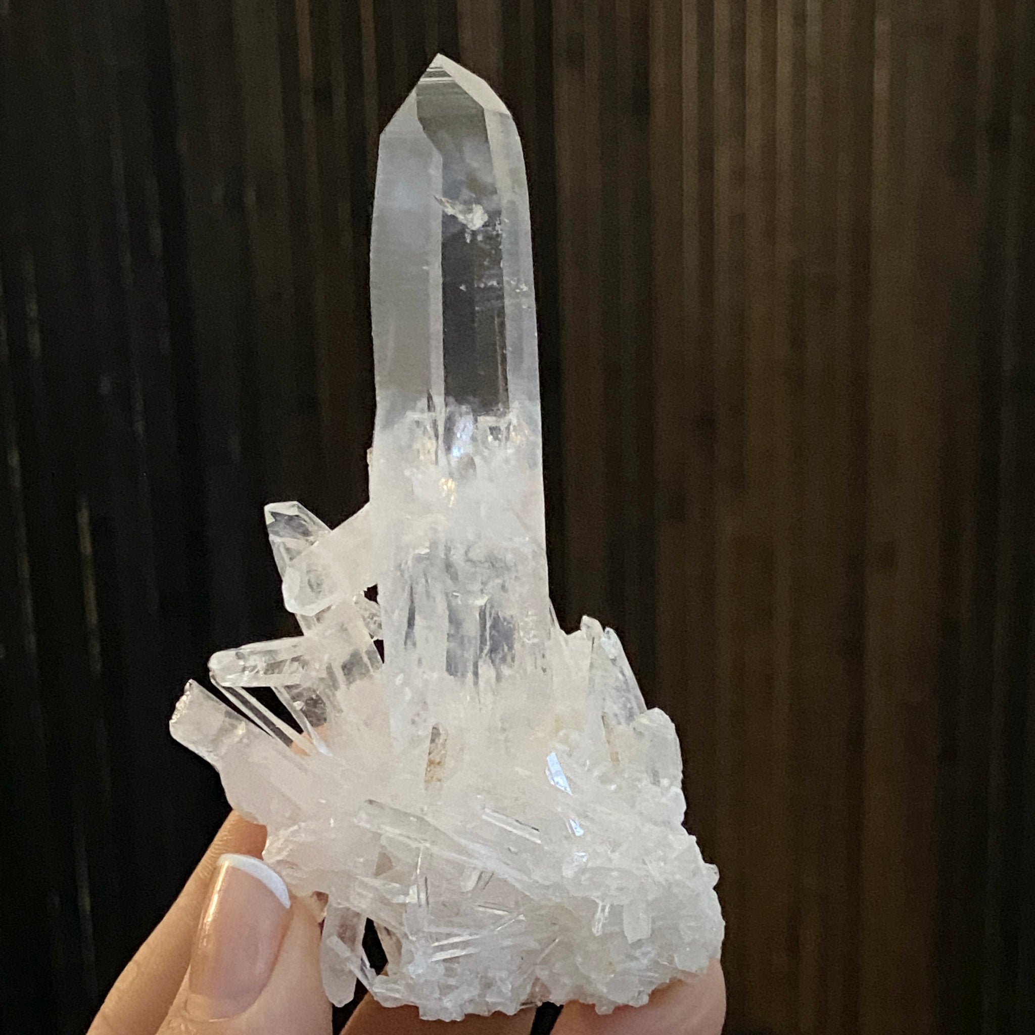 Lemurian Quartz Cluster – Colombia