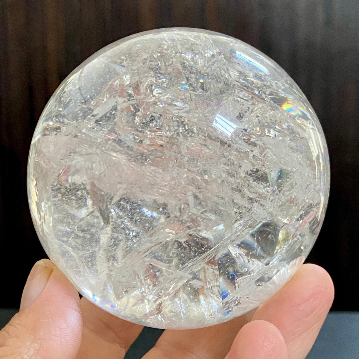 Lemurian Quartz Sphere – Diamantina Region, Brazil