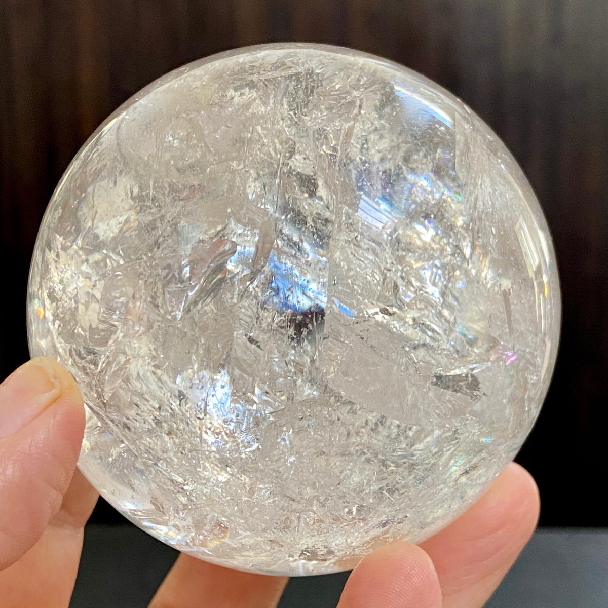 Lemurian Quartz Sphere – Diamantina Region, Brazil