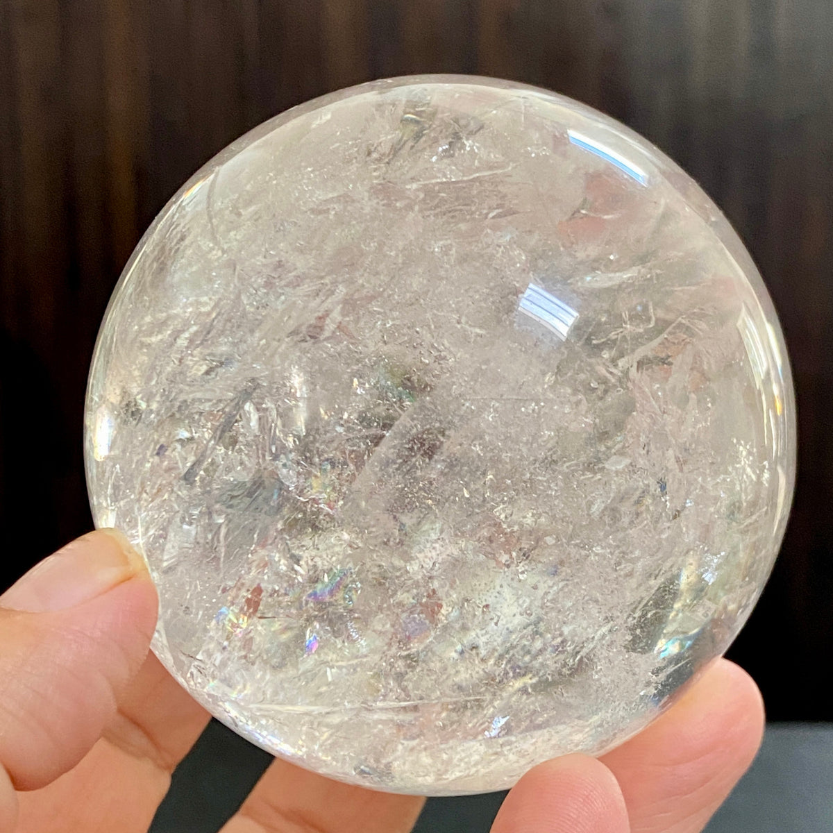 Lemurian Quartz Sphere – Diamantina Region, Brazil