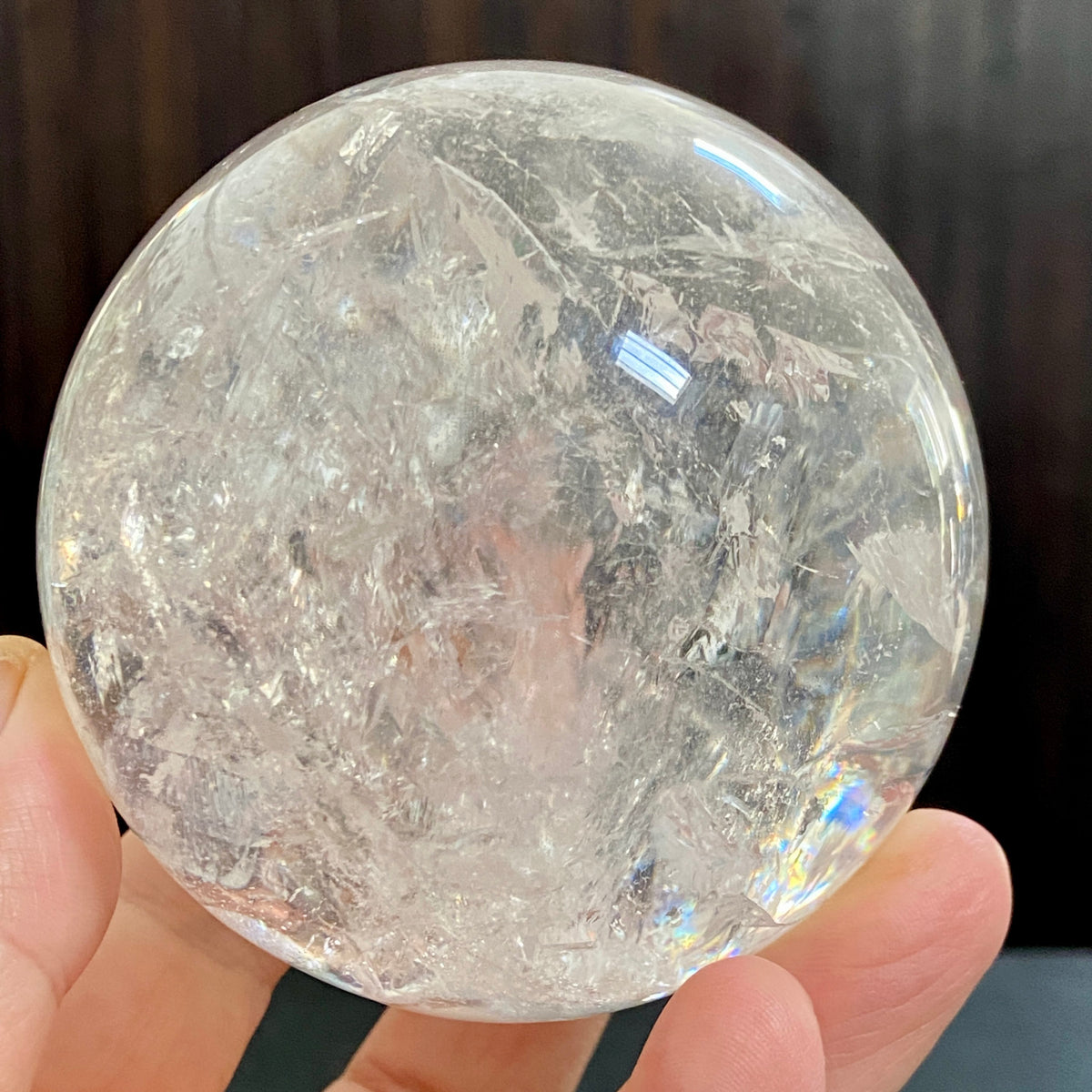 Lemurian Quartz Sphere – Diamantina Region, Brazil