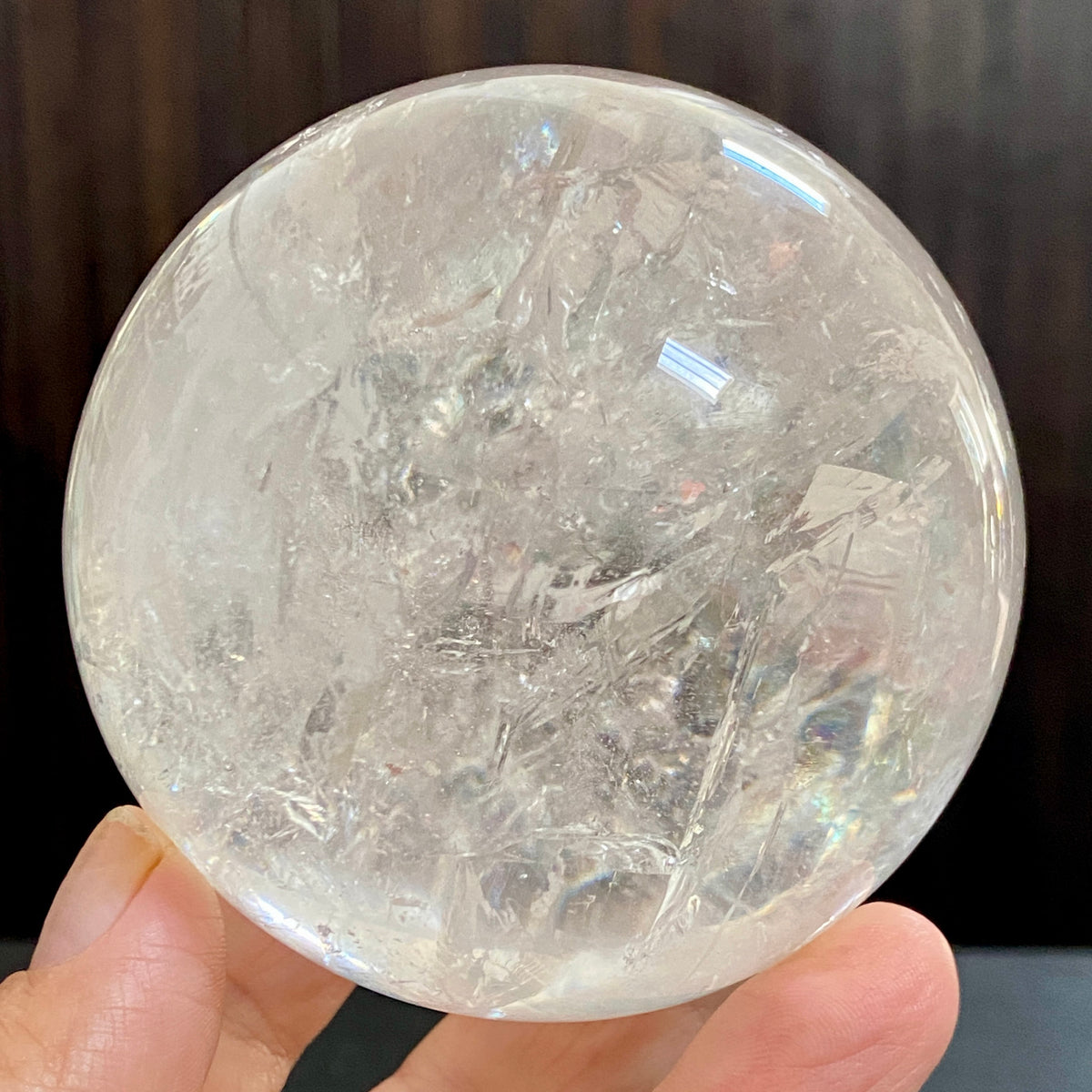 Lemurian Quartz Sphere – Diamantina Region, Brazil