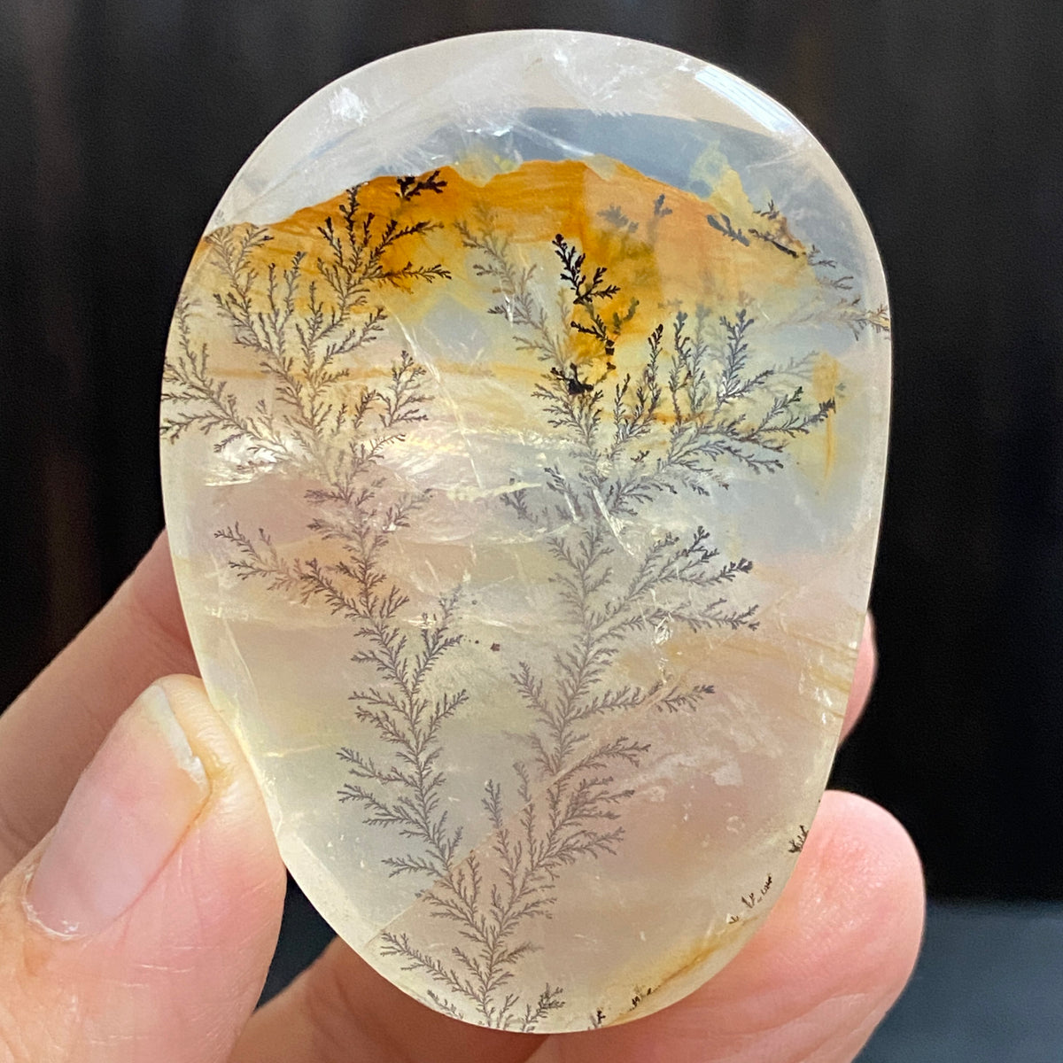 Golden Healer Dendritic Quartz Display Piece