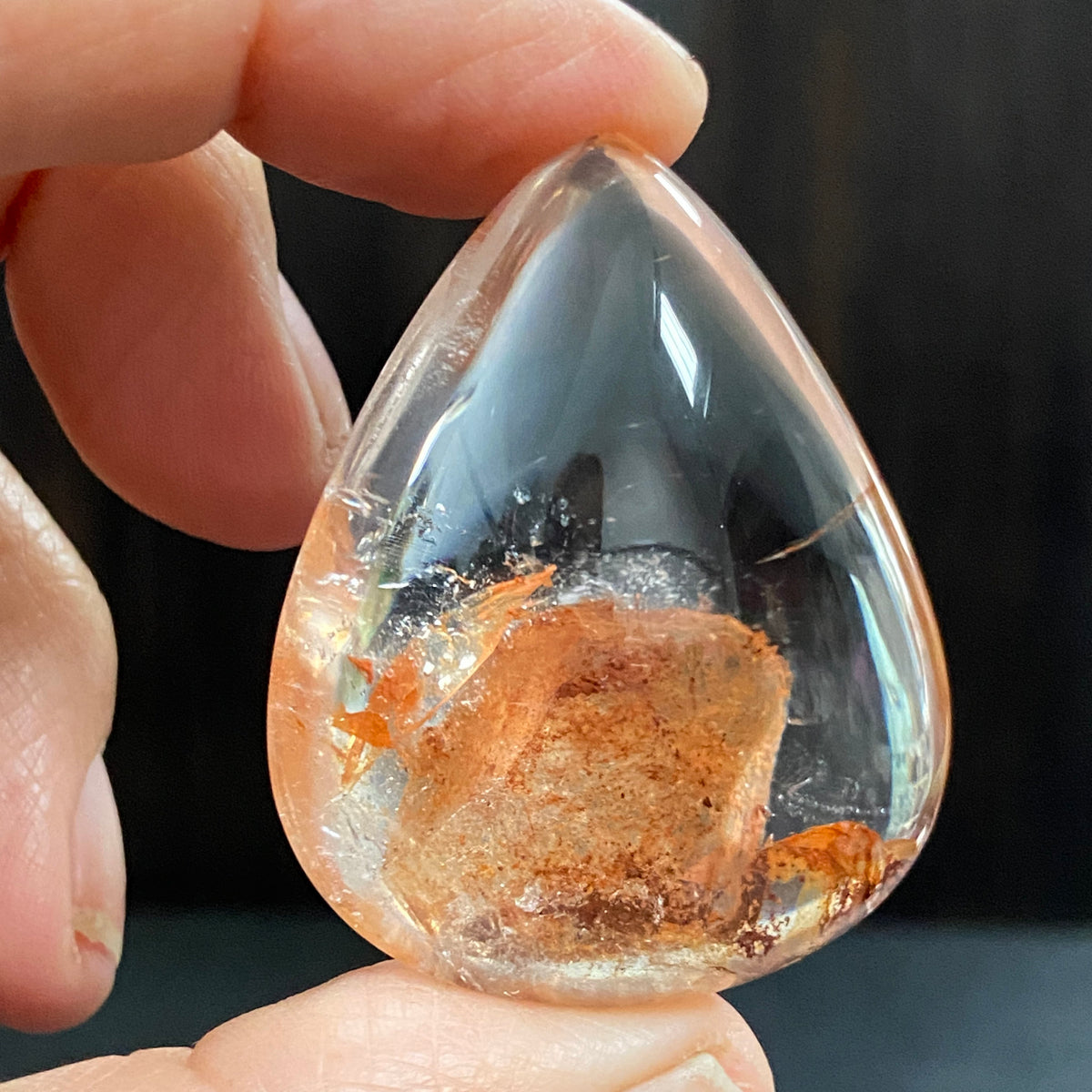 Manifestation Quartz with Red Hematite – Brazil
