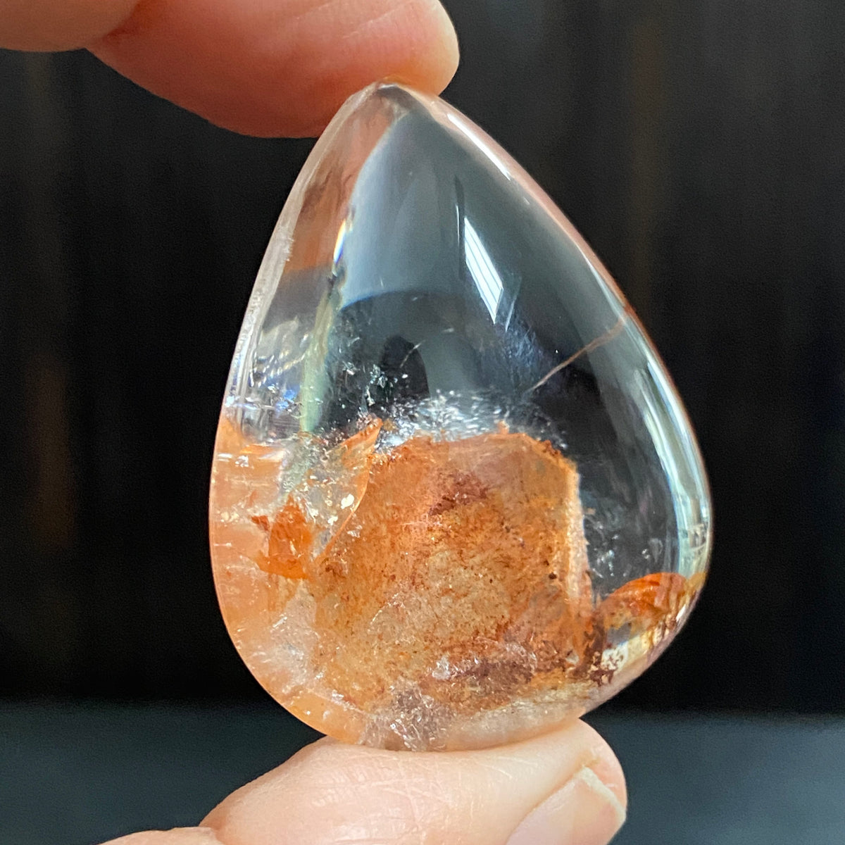 Manifestation Quartz with Red Hematite – Brazil