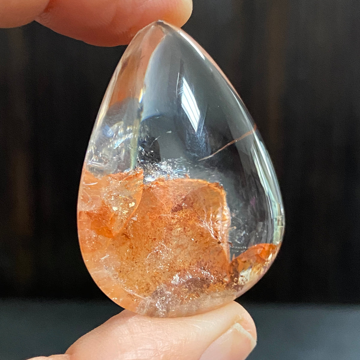 Manifestation Quartz with Red Hematite – Brazil