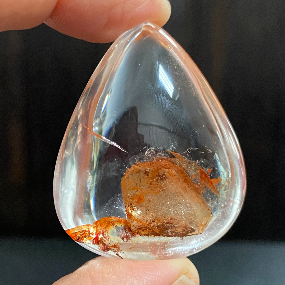 Manifestation Quartz with Red Hematite – Brazil