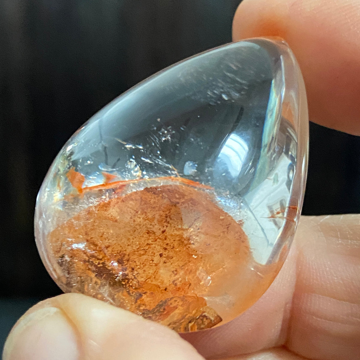 Manifestation Quartz with Red Hematite – Brazil