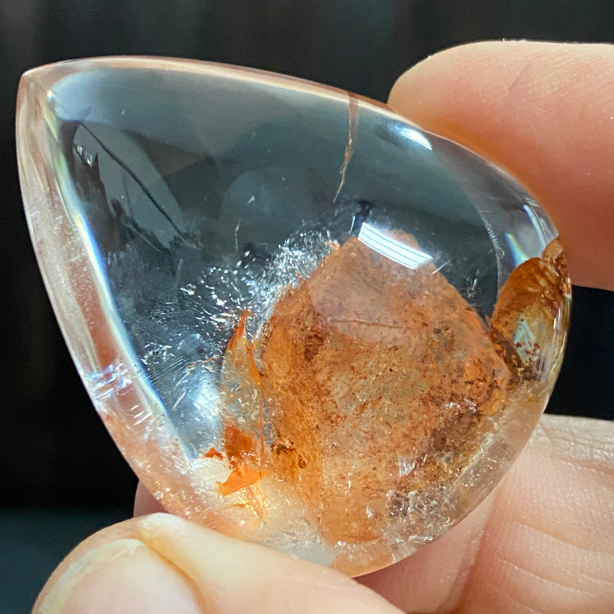 Manifestation Quartz with Red Hematite – Brazil