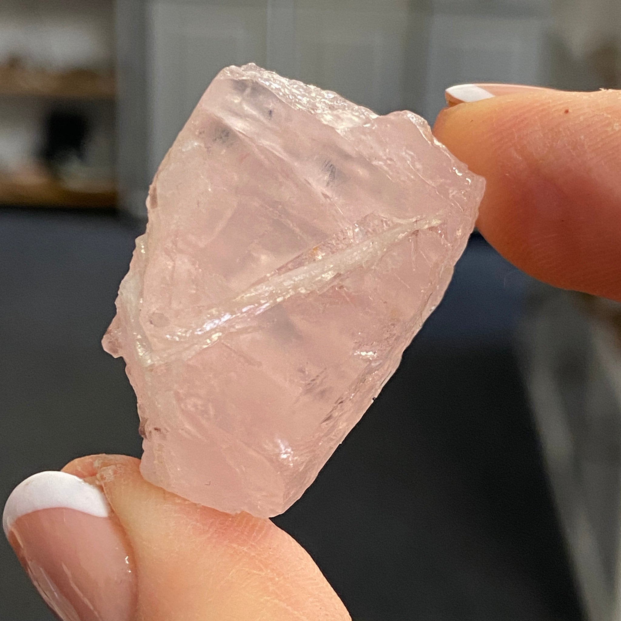 Natural Morganite Crystal – Brazil