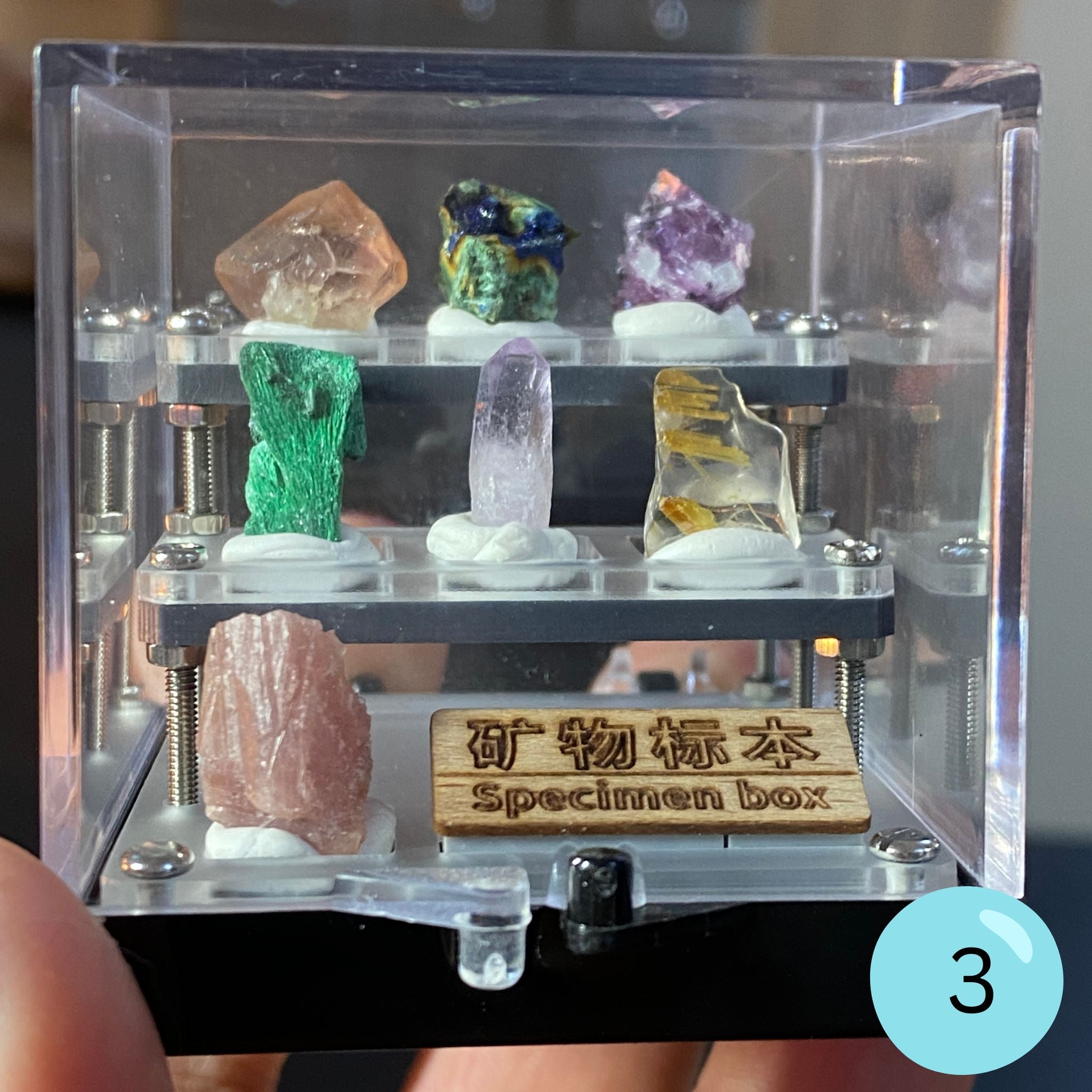 Crystal & Mineral Specimen Boxes