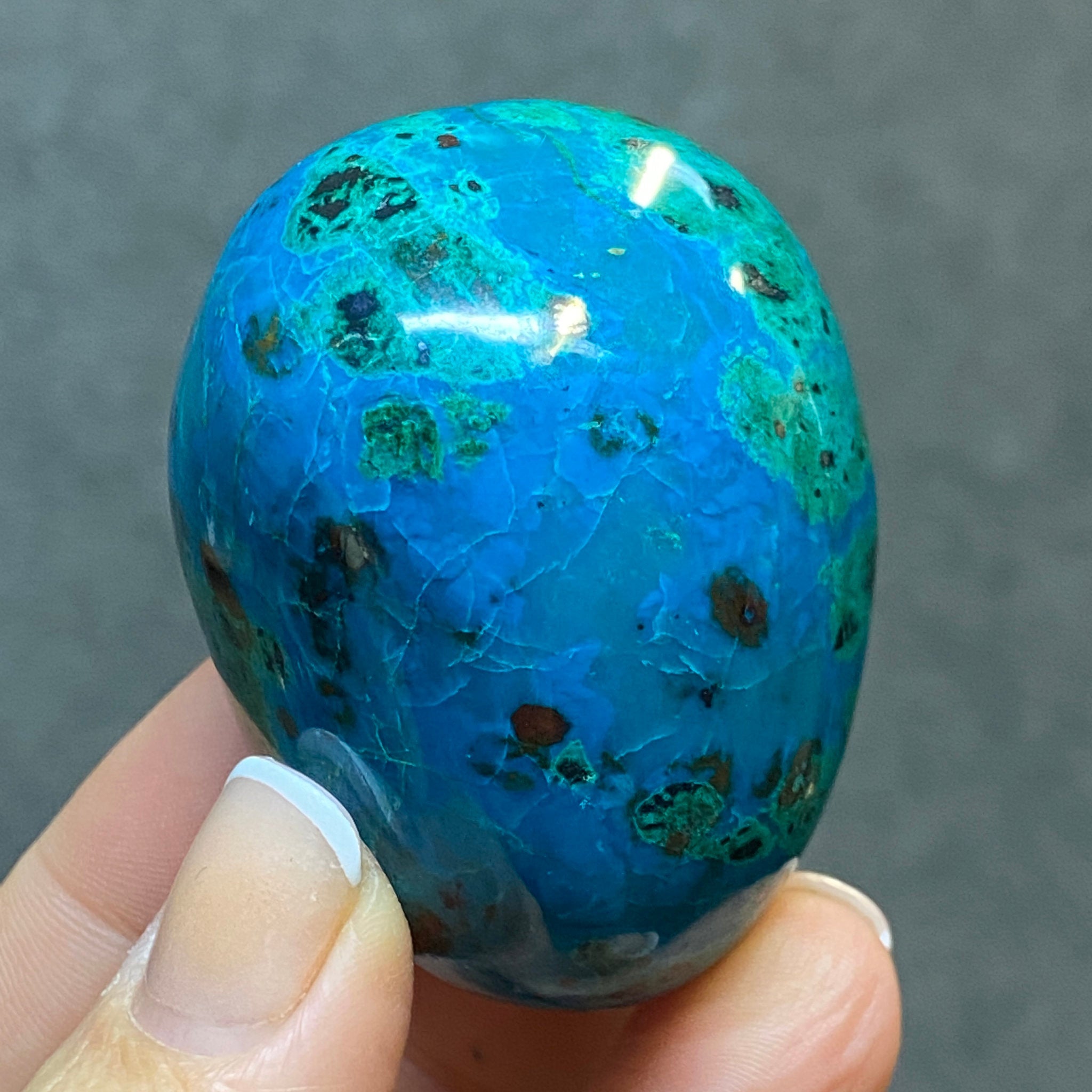AAA Grade Chrysocolla Freeform – Peru - Castle Rocks Cornwall