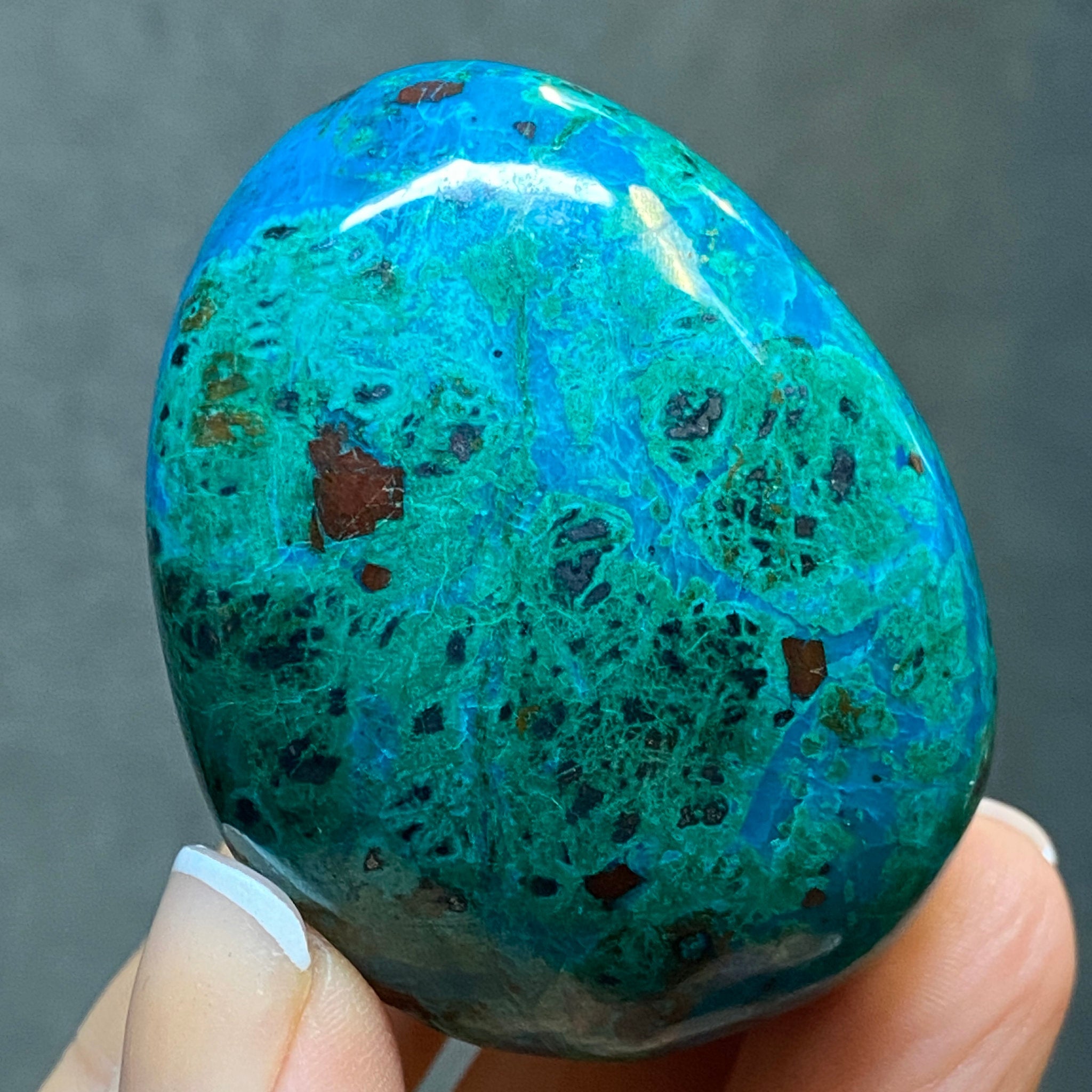 AAA Grade Chrysocolla Freeform – Peru - Castle Rocks Cornwall
