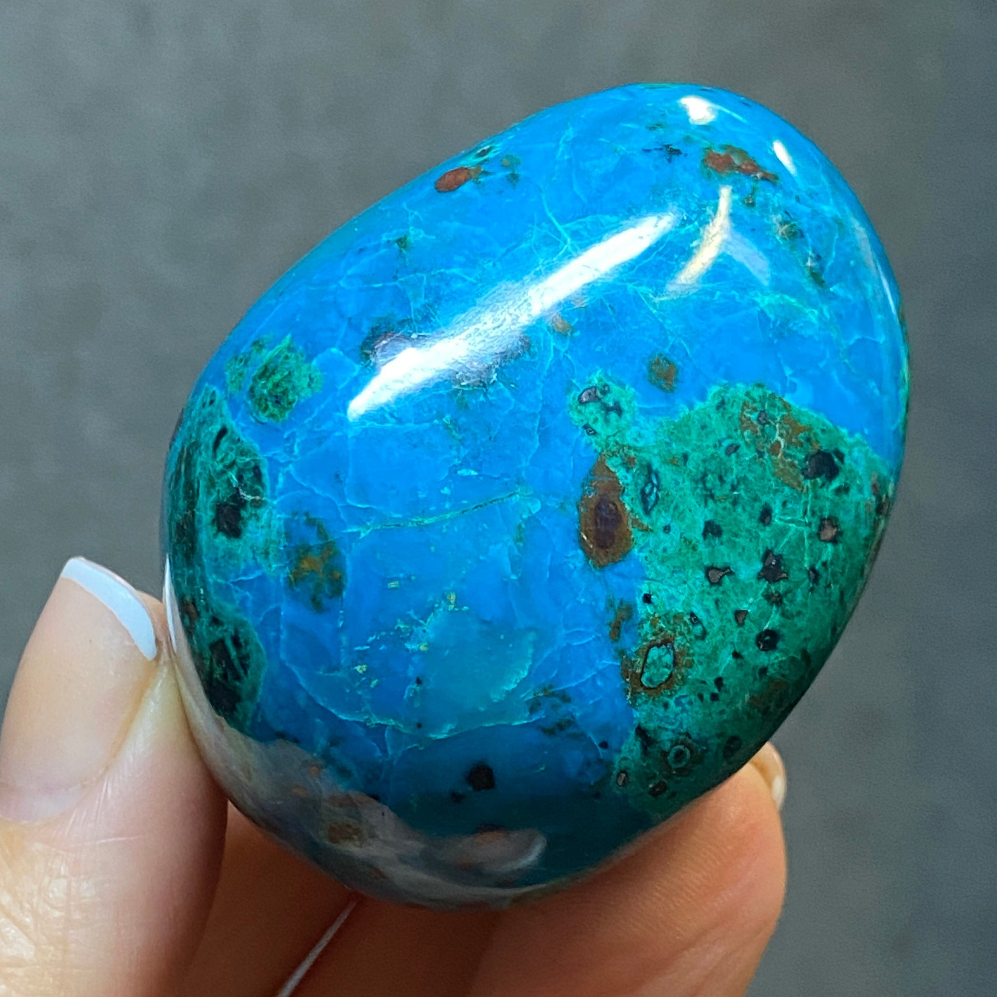 AAA Grade Chrysocolla Freeform – Peru - Castle Rocks Cornwall