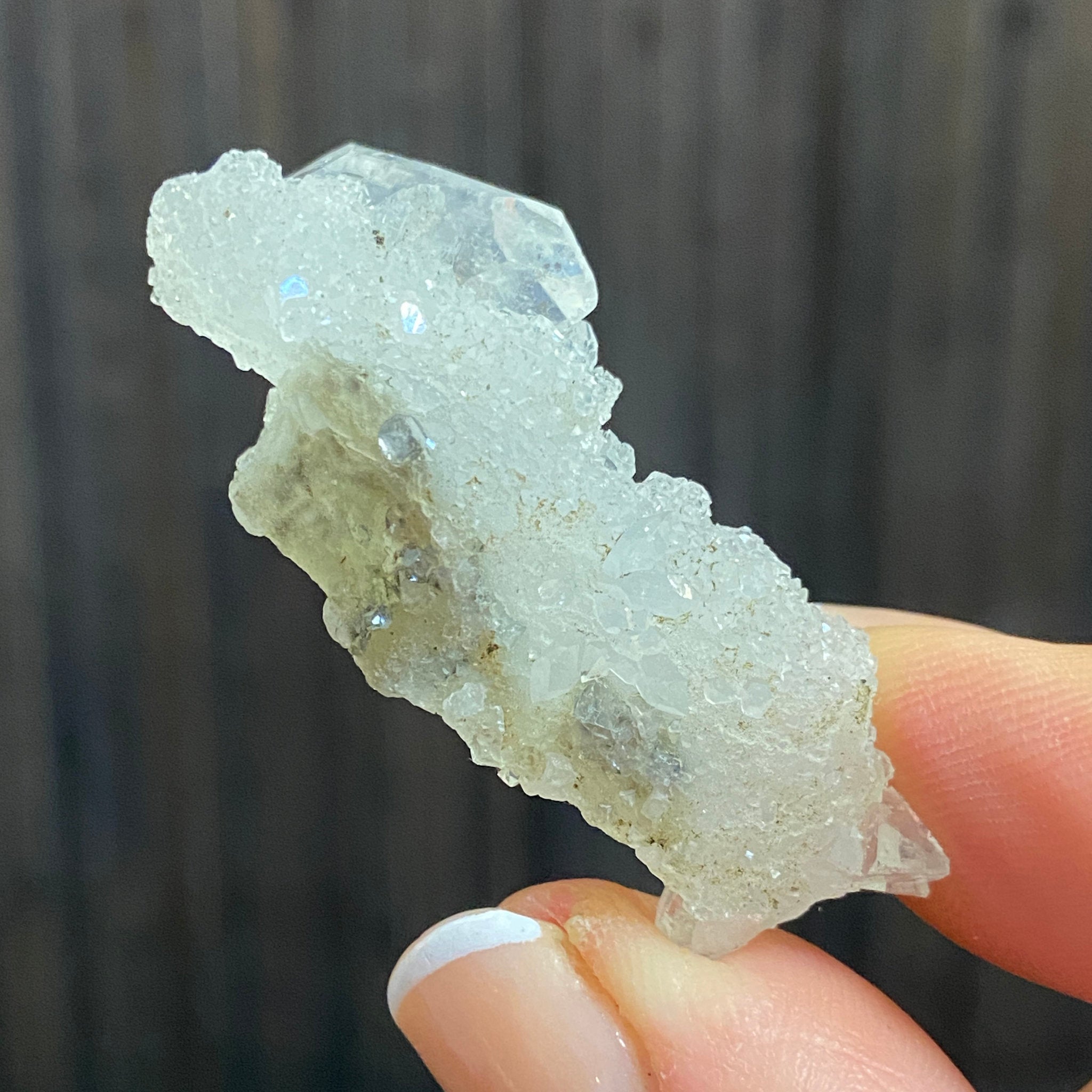 Apophyllite Cluster - India - Castle Rocks Cornwall