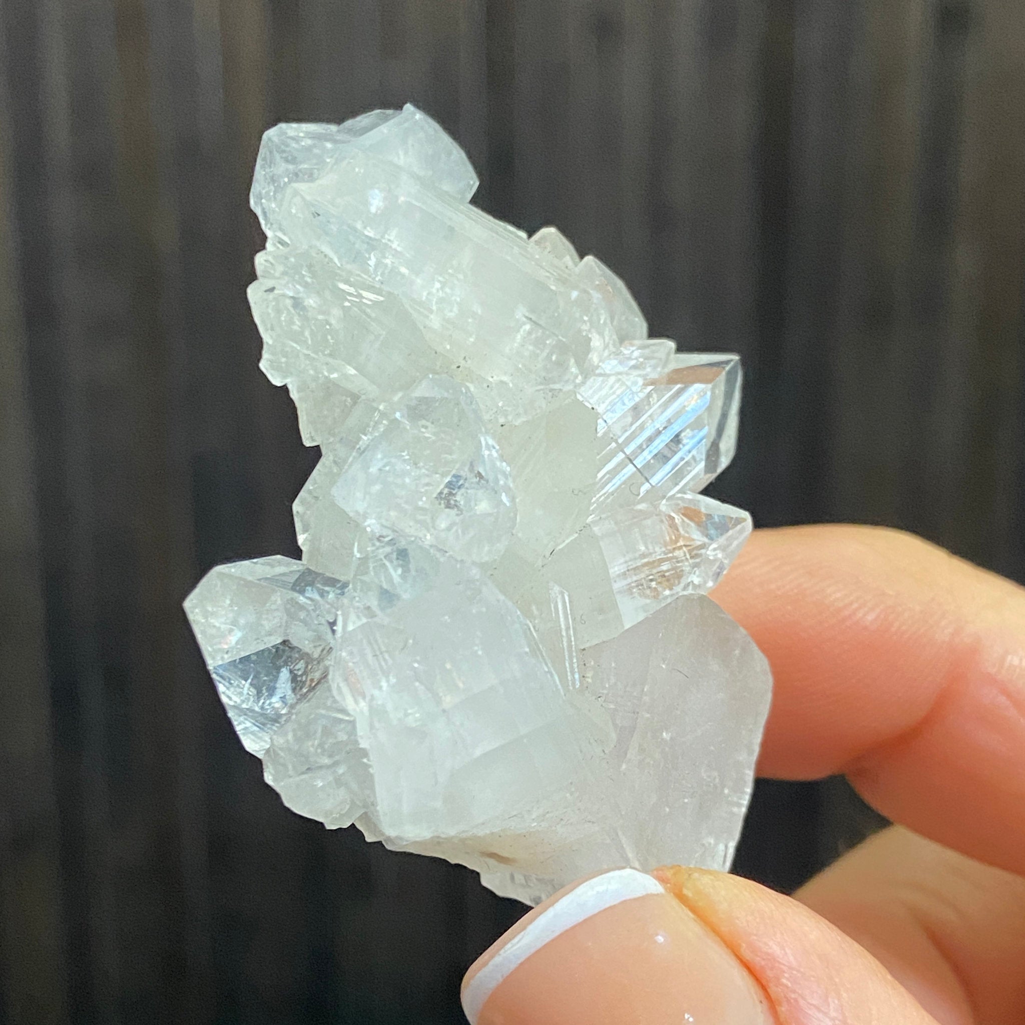 Apophyllite Cluster - India - Castle Rocks Cornwall