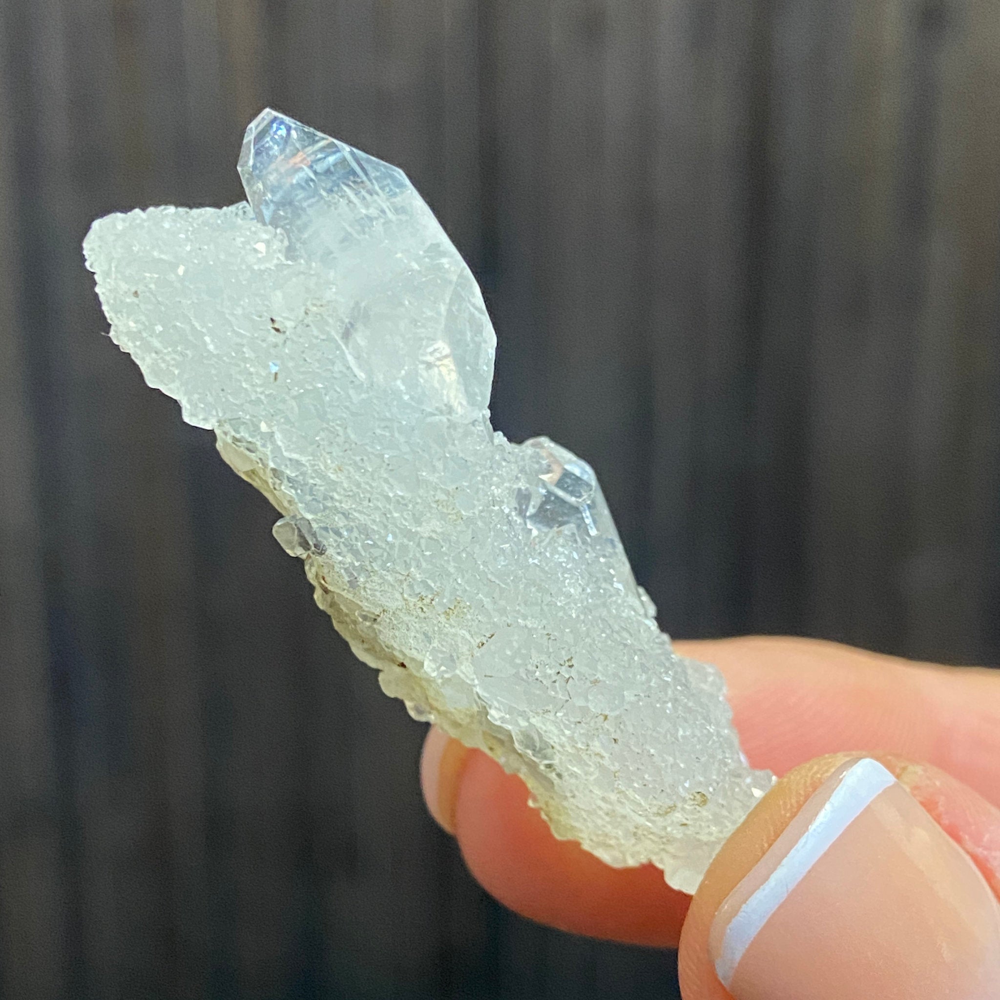 Apophyllite Cluster - India - Castle Rocks Cornwall