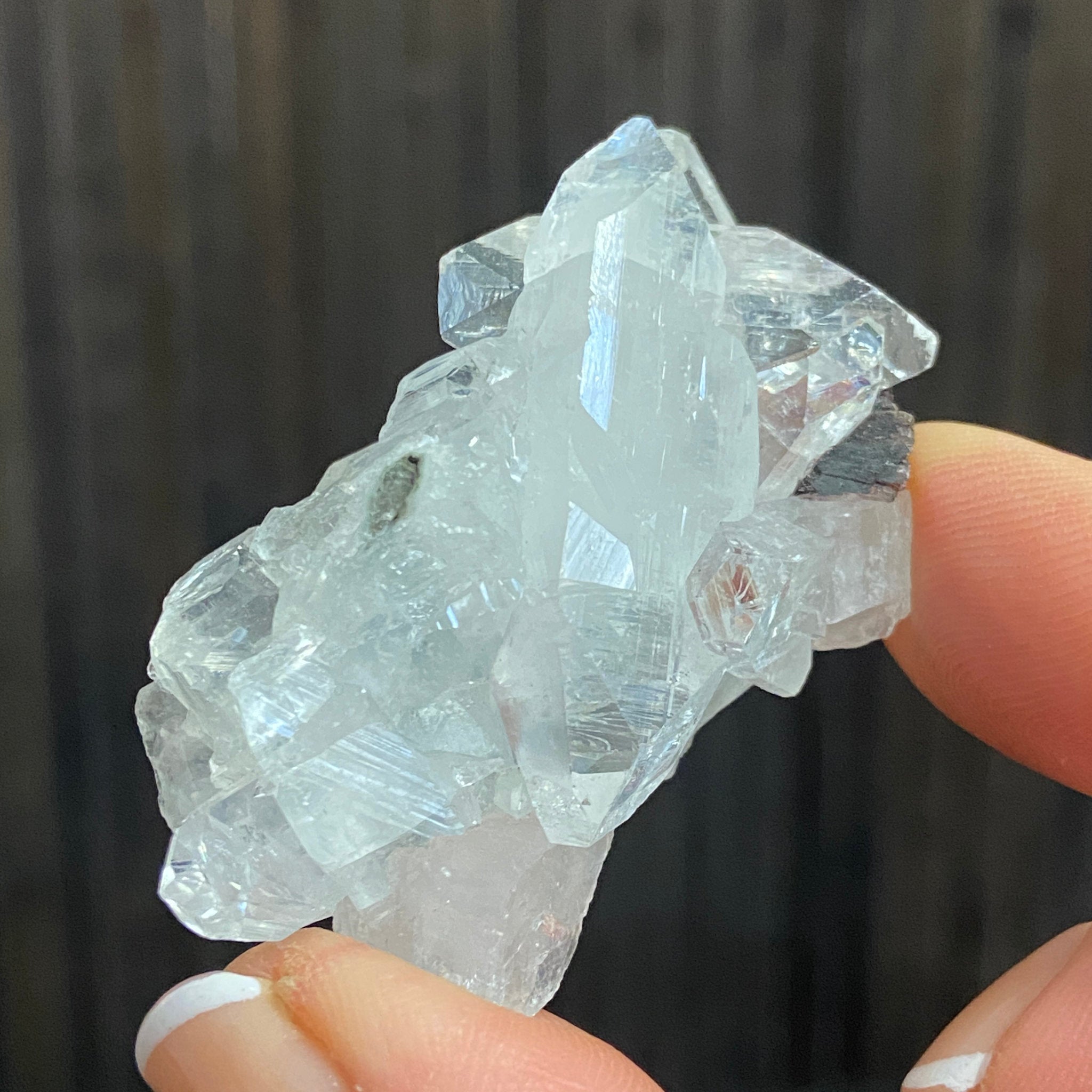 Apophyllite Cluster - India - Castle Rocks Cornwall