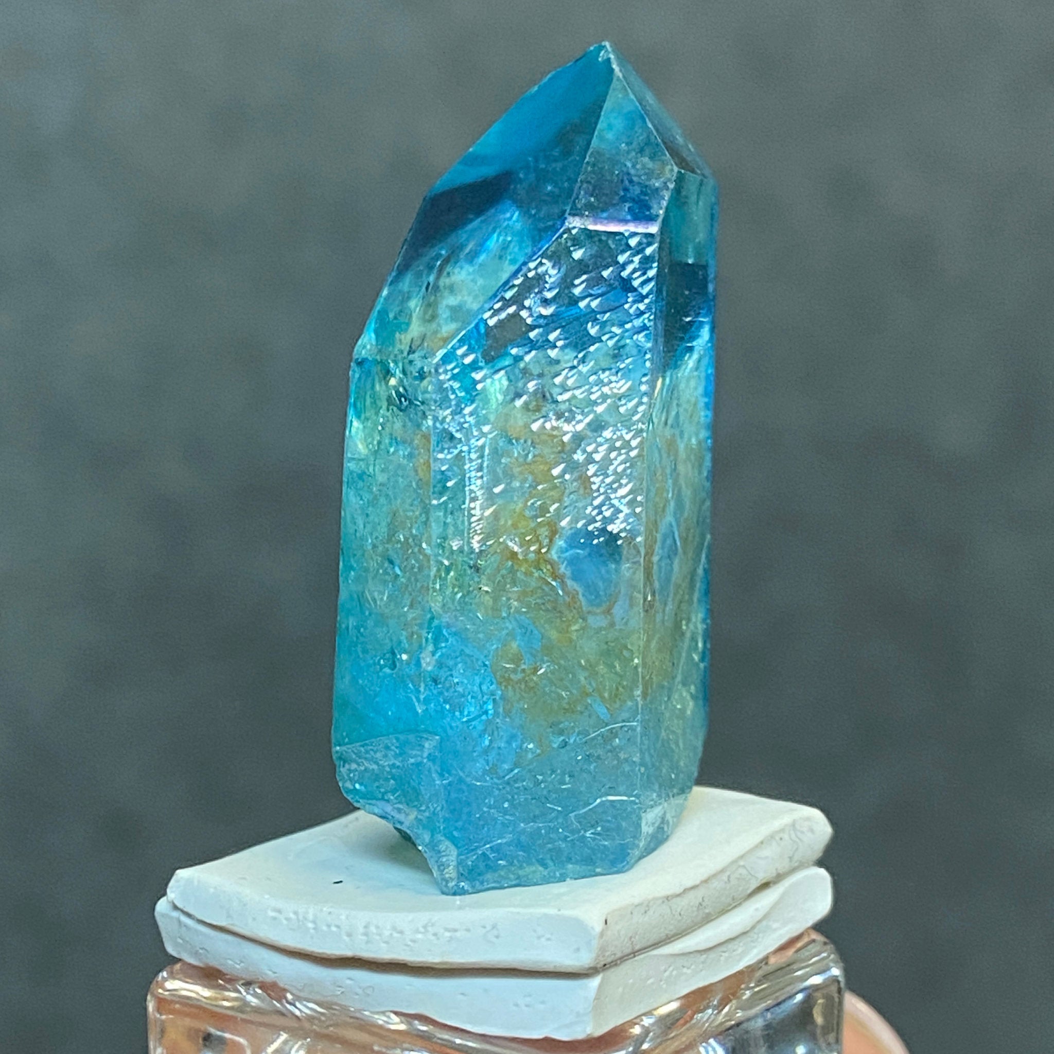 Aqua Aura Starbrary Quartz – Brazil - Castle Rocks Cornwall