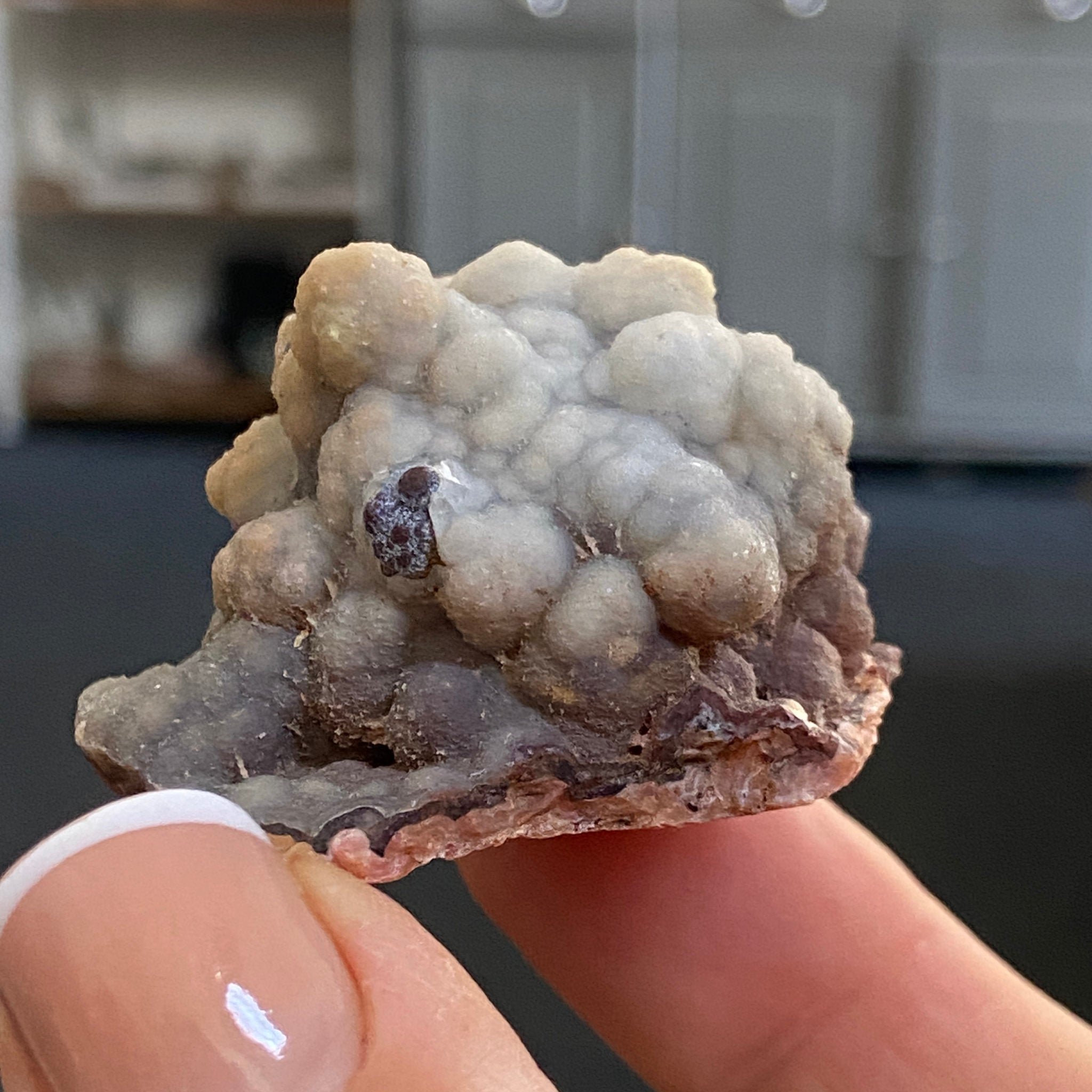 Blue & Purple Chalcedony – Morocco - Castle Rocks Cornwall