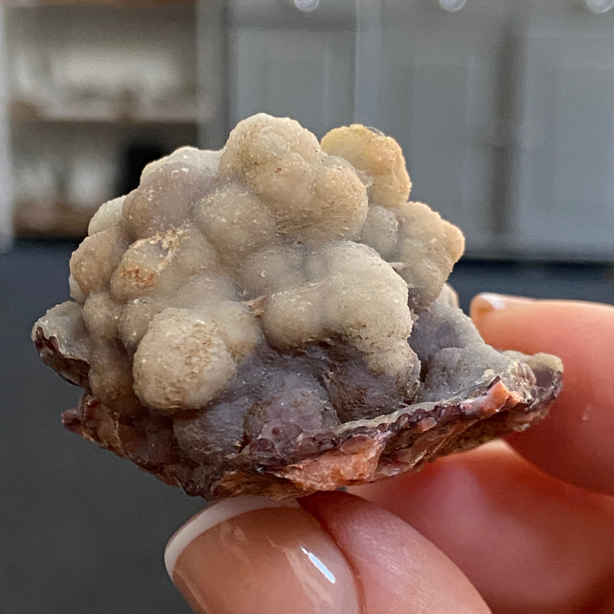 Blue & Purple Chalcedony – Morocco - Castle Rocks Cornwall