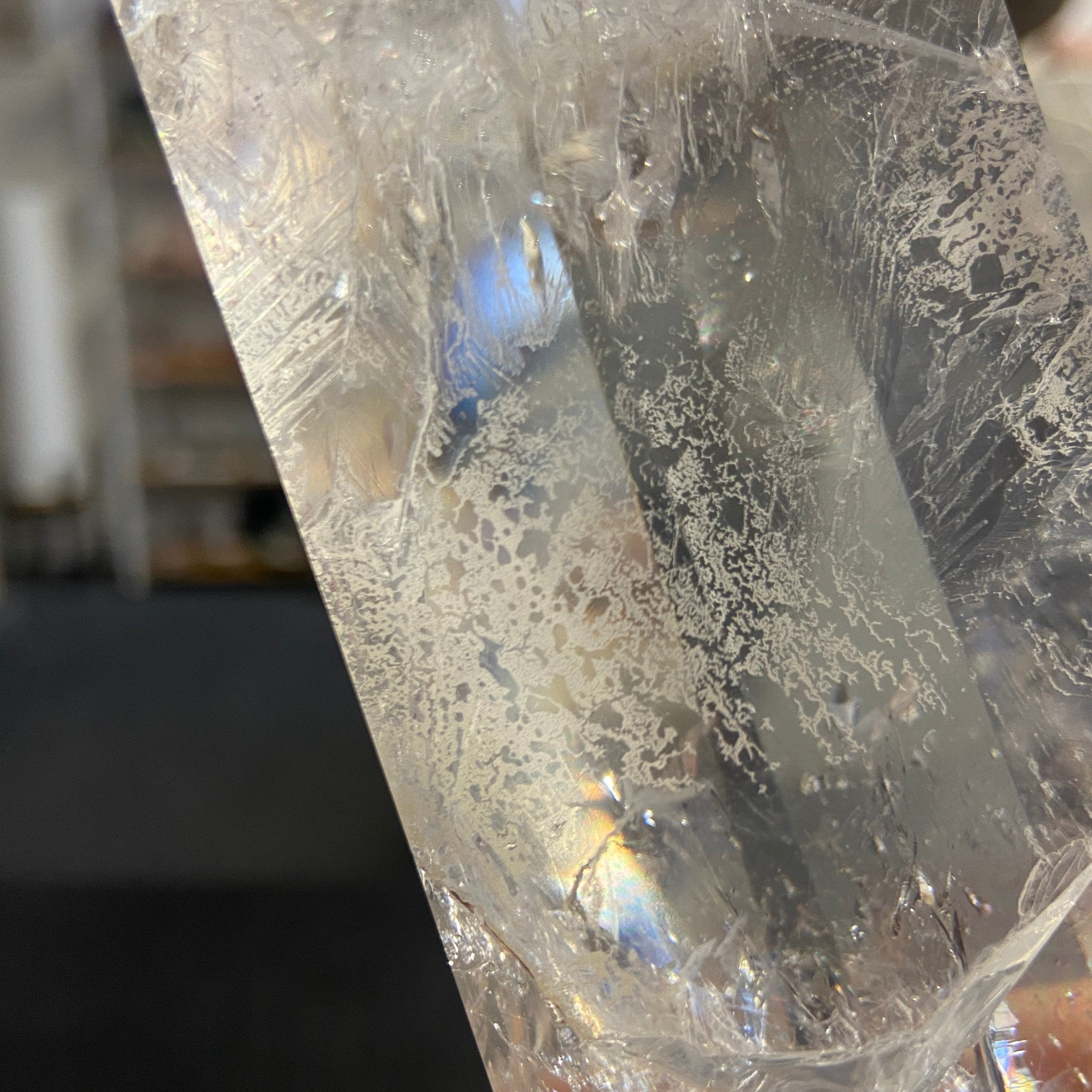 Clear Quartz Generator Tower – Brazil - Castle Rocks Cornwall