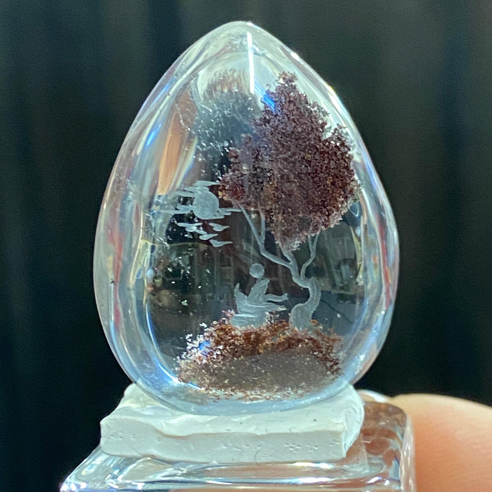 Clear Quartz Shaman Carving – Spirit Being - Castle Rocks Cornwall