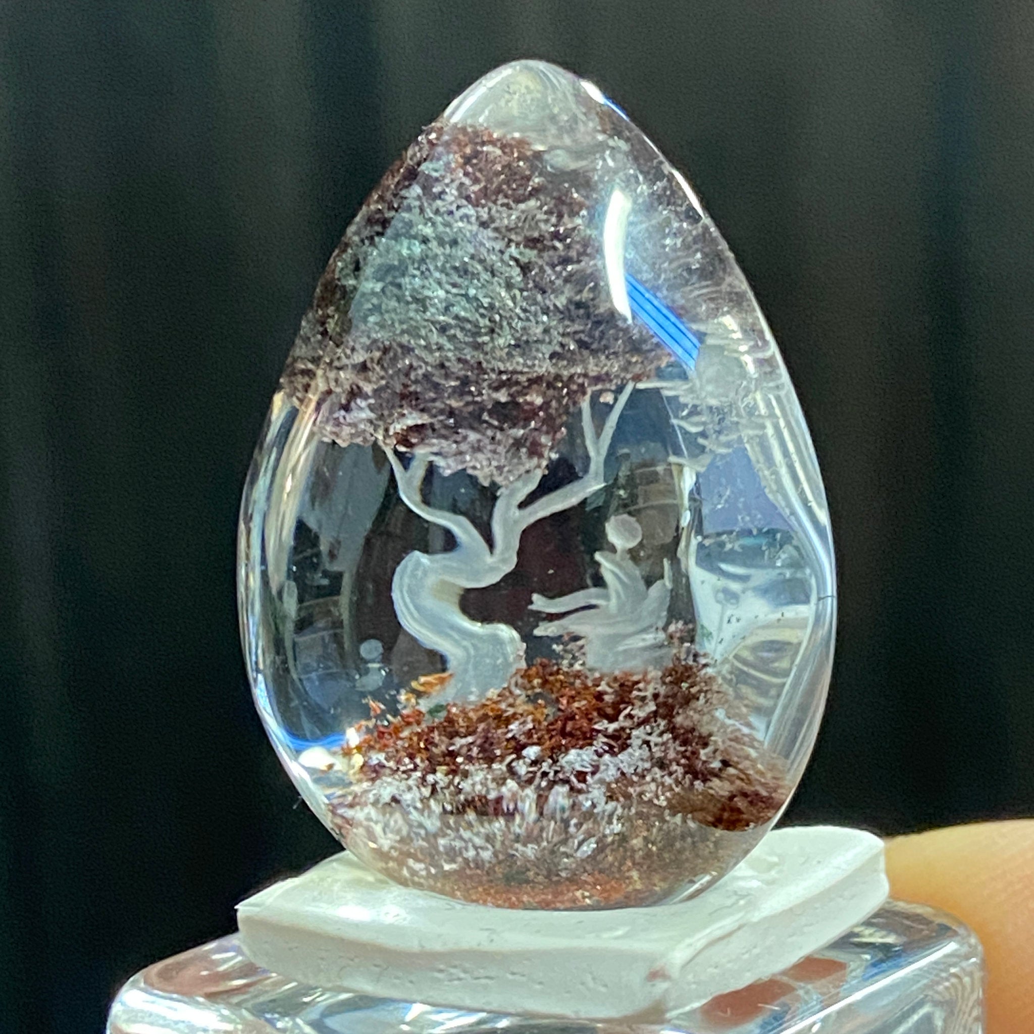 Clear Quartz Shaman Carving – Spirit Being - Castle Rocks Cornwall