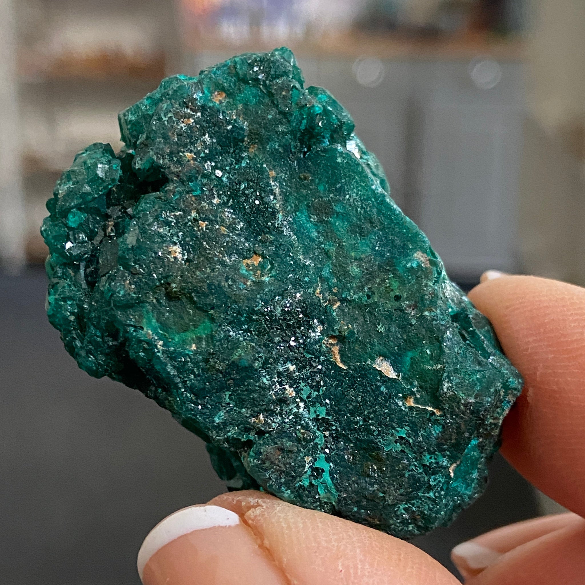 Dioptase – Morocco - Castle Rocks Cornwall