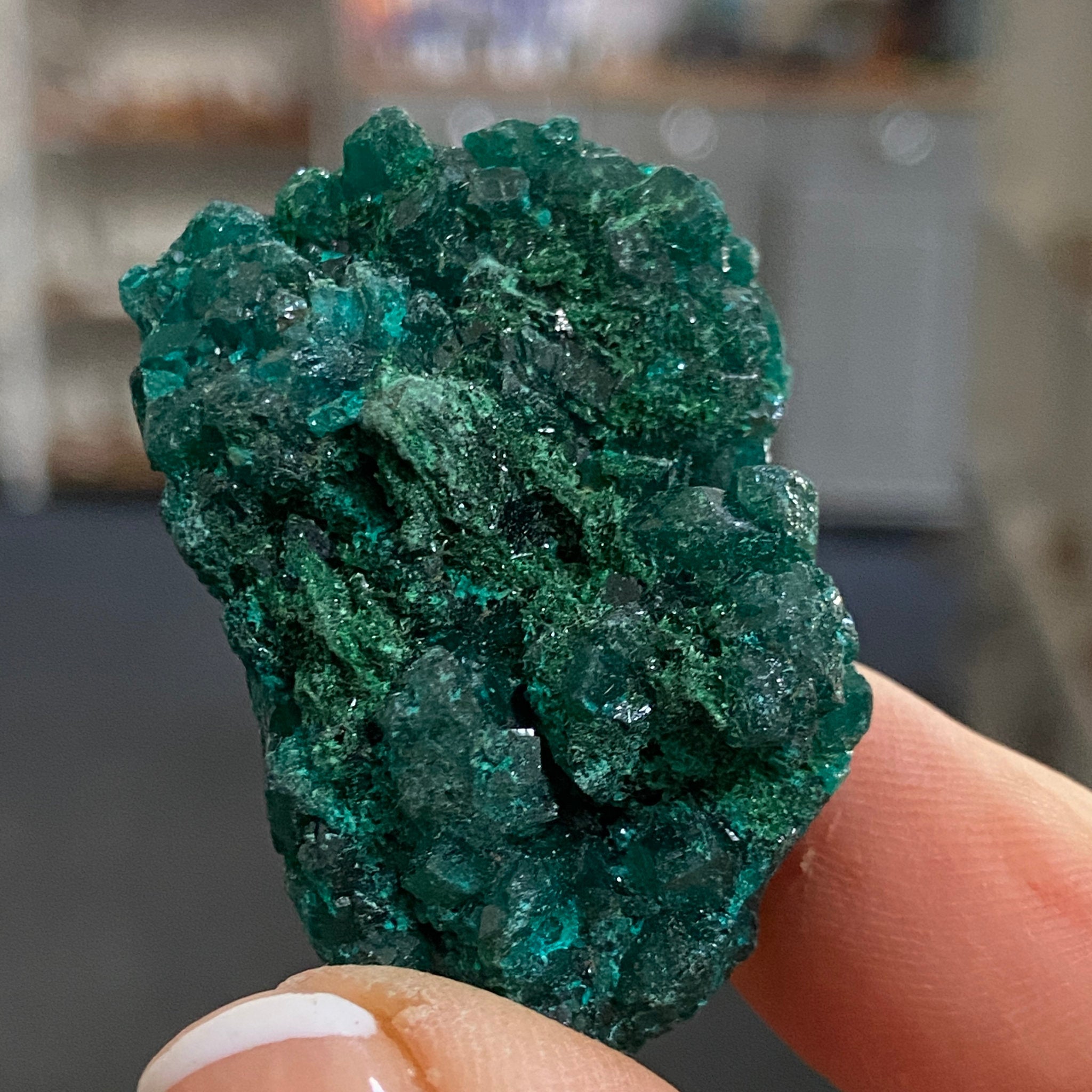 Dioptase – Morocco - Castle Rocks Cornwall