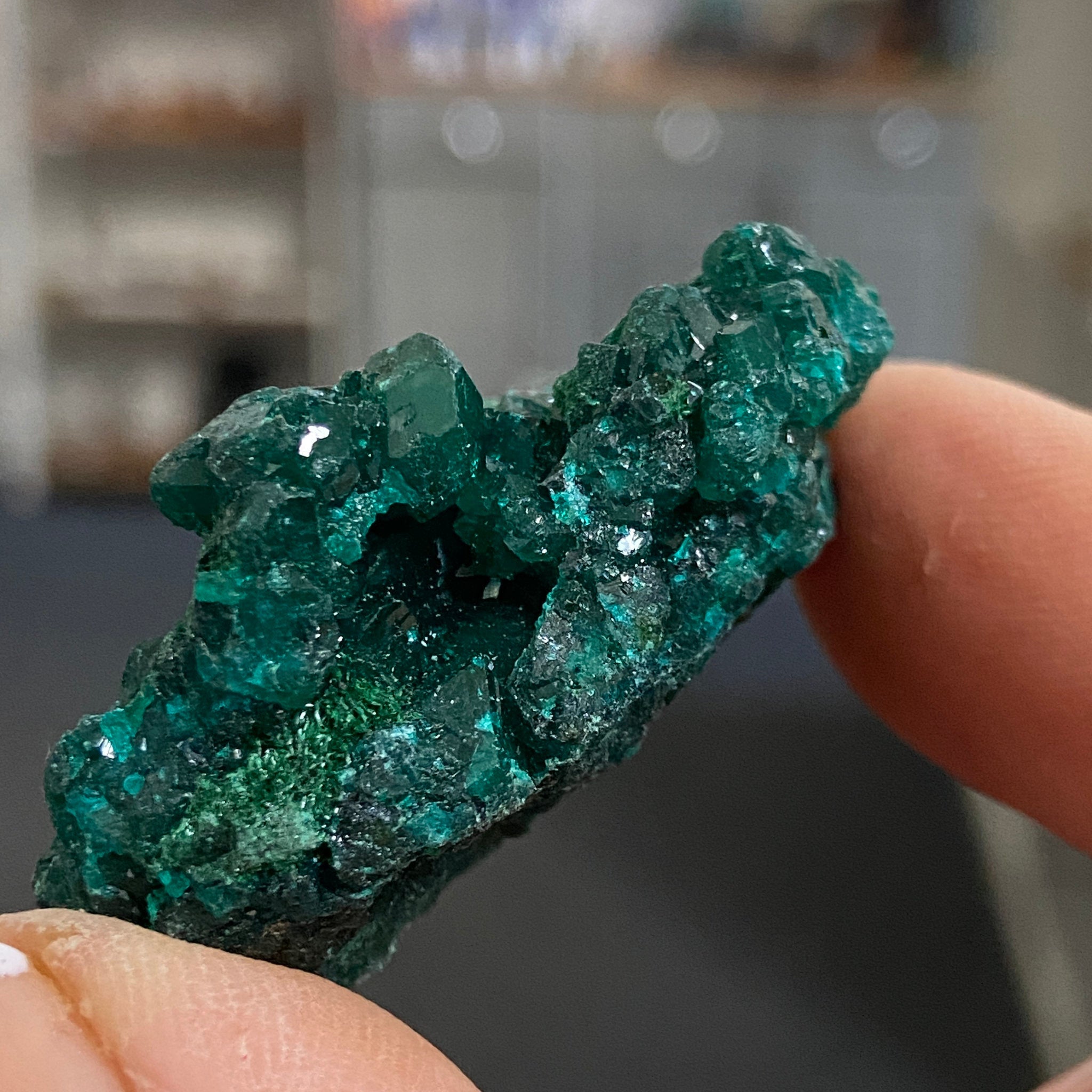 Dioptase – Morocco - Castle Rocks Cornwall