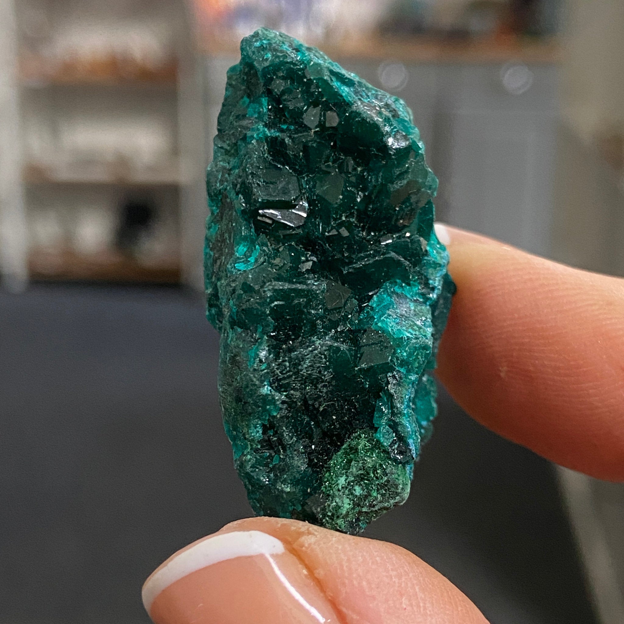 Dioptase – Morocco - Castle Rocks Cornwall
