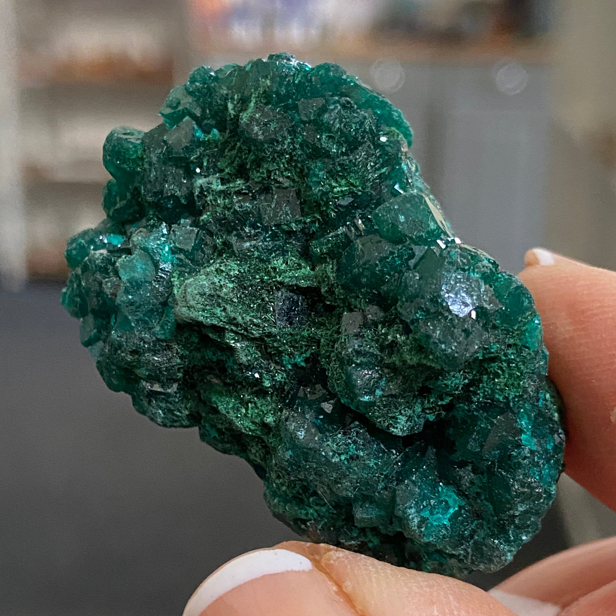 Dioptase – Morocco - Castle Rocks Cornwall