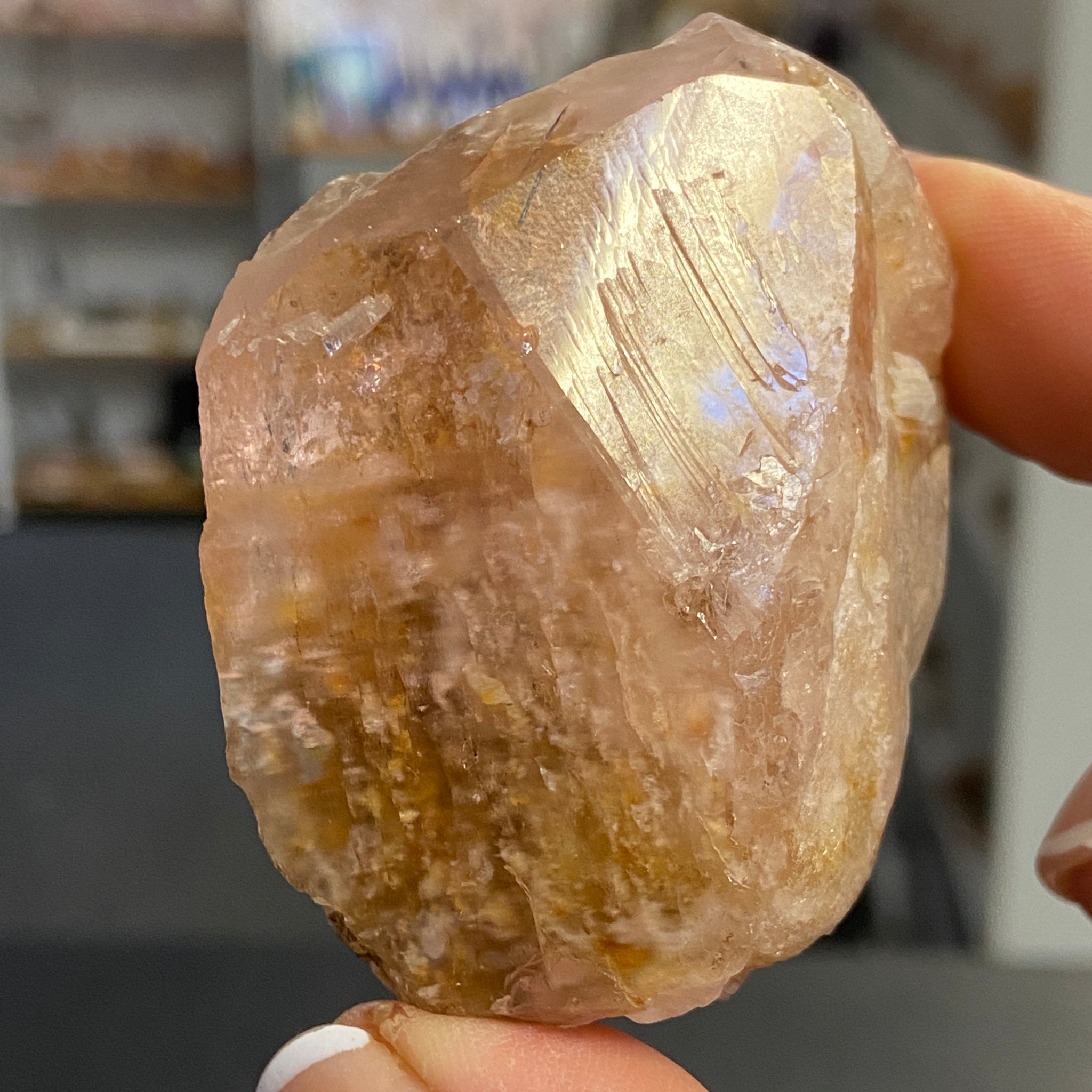 Golden Healer Morganite – Brazil - Castle Rocks Cornwall