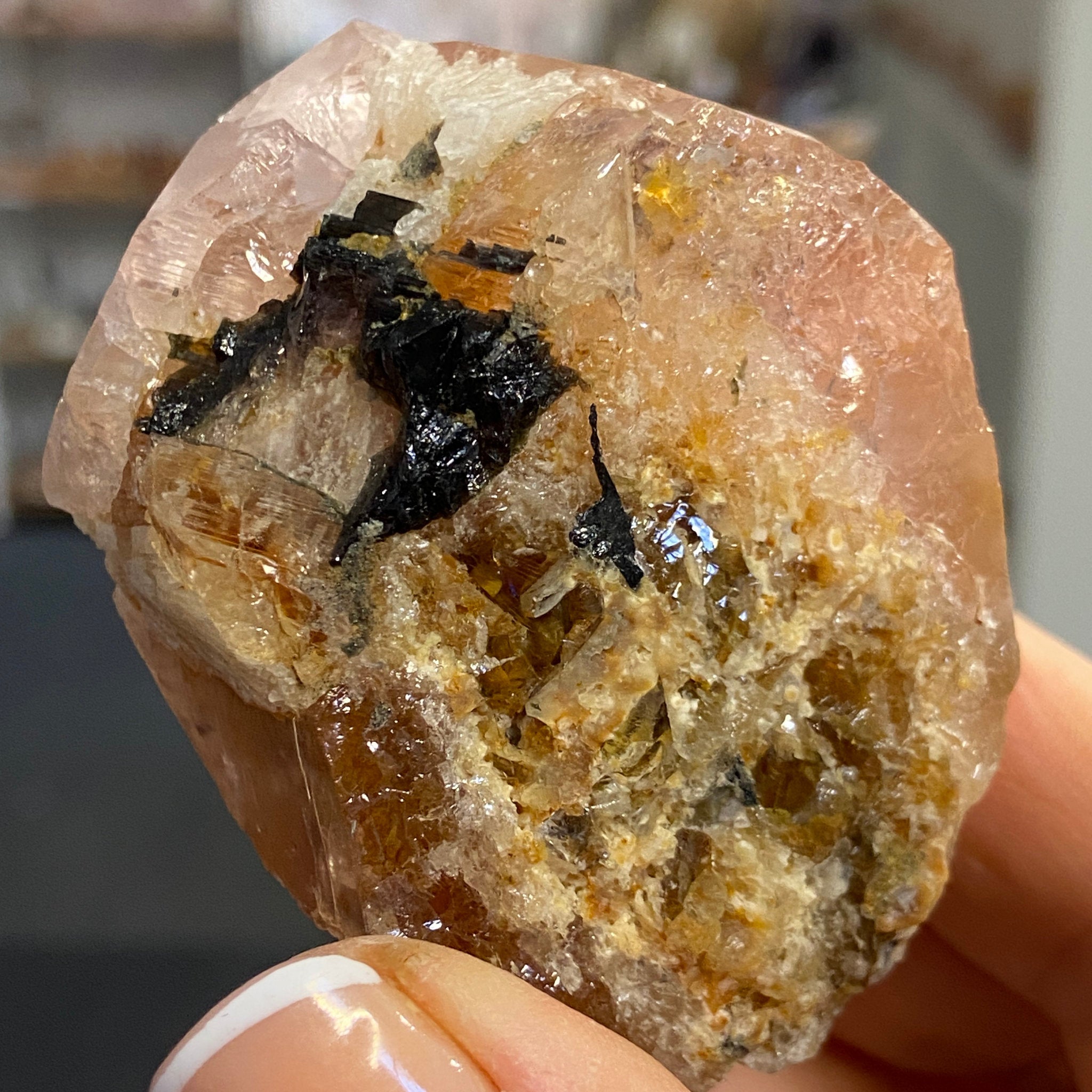 Golden Healer Morganite – Brazil - Castle Rocks Cornwall