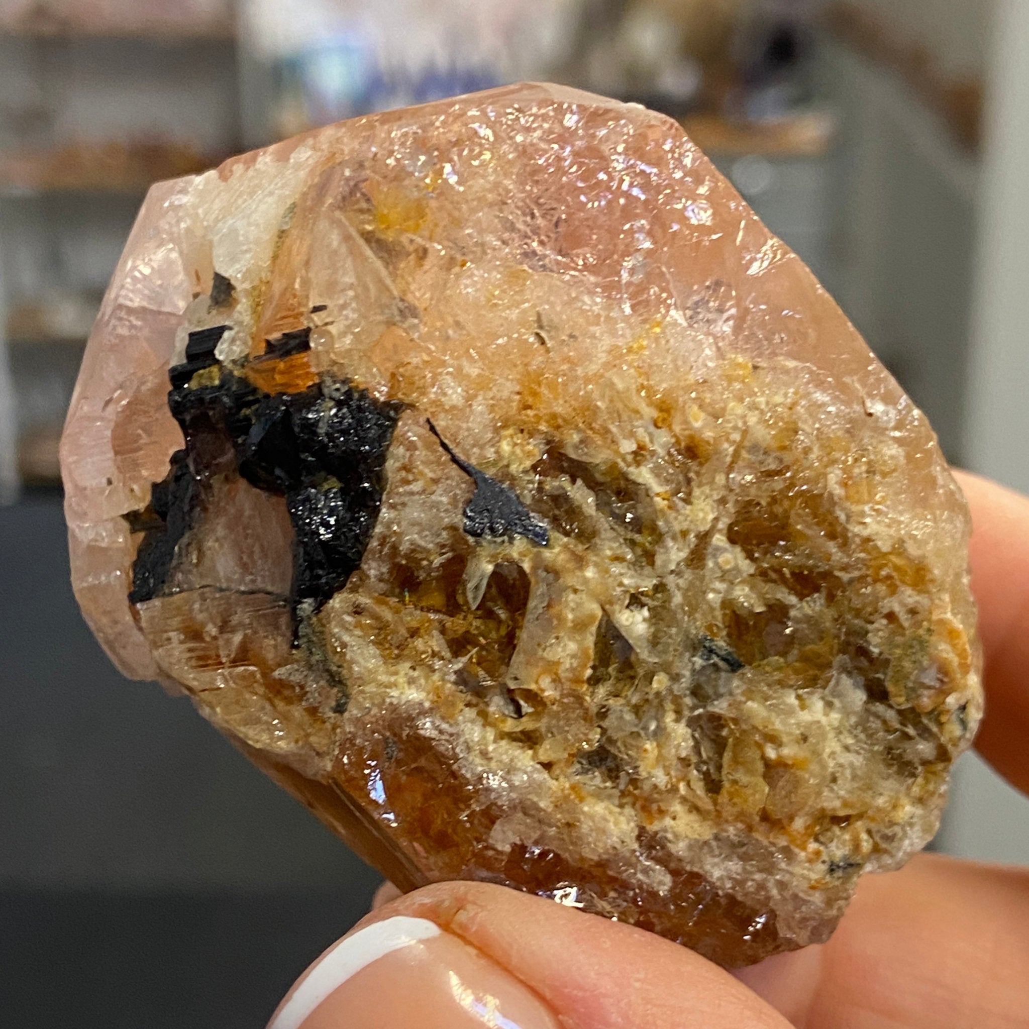 Golden Healer Morganite – Brazil - Castle Rocks Cornwall