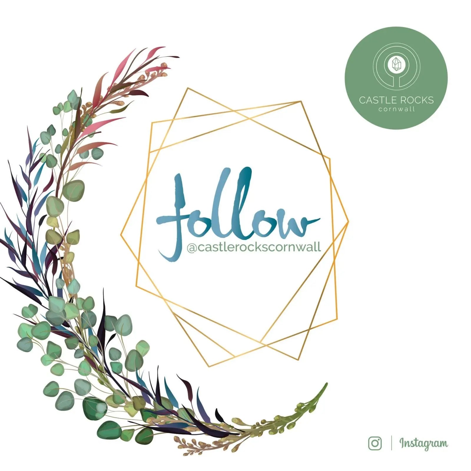 Mixed Jasper Tumbled Stone Castle Rocks Cornwall