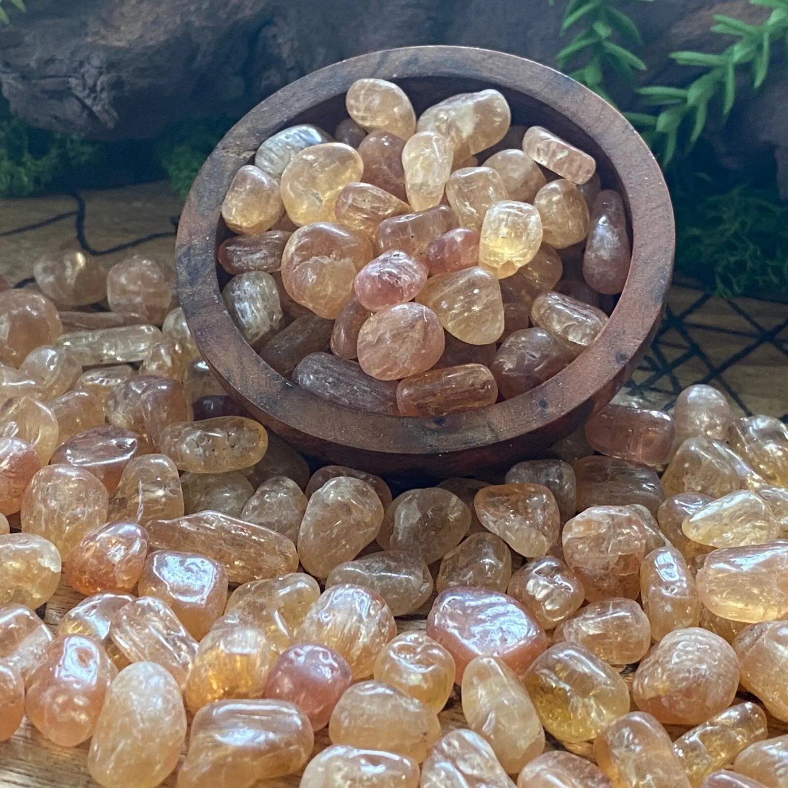 Imperial Topaz Tumble Stones Castle Rocks Cornwall