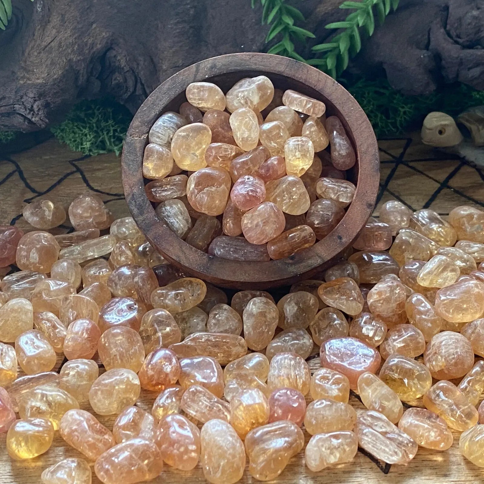 Imperial Topaz Tumble Stones Castle Rocks Cornwall