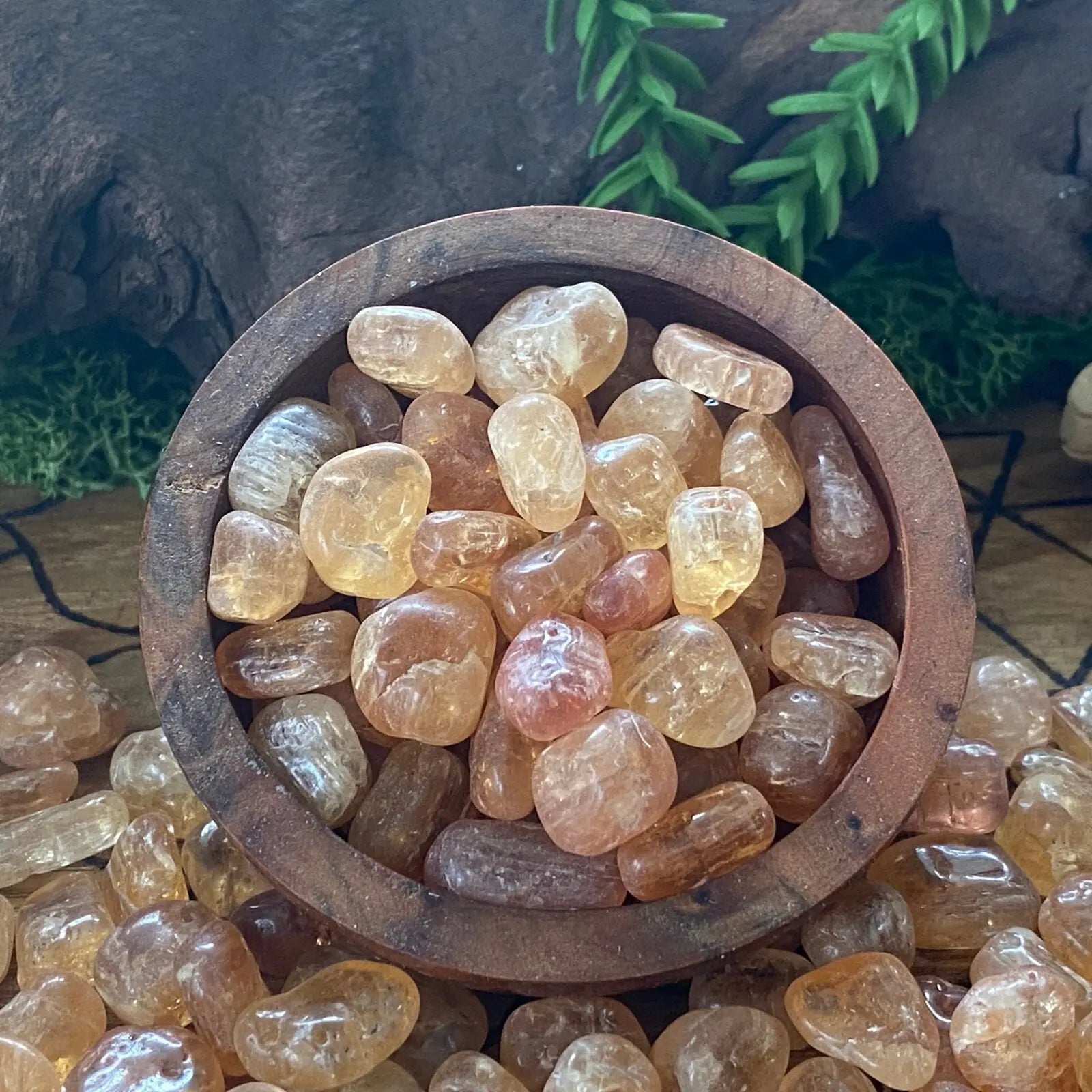 Imperial Topaz Tumble Stones Castle Rocks Cornwall
