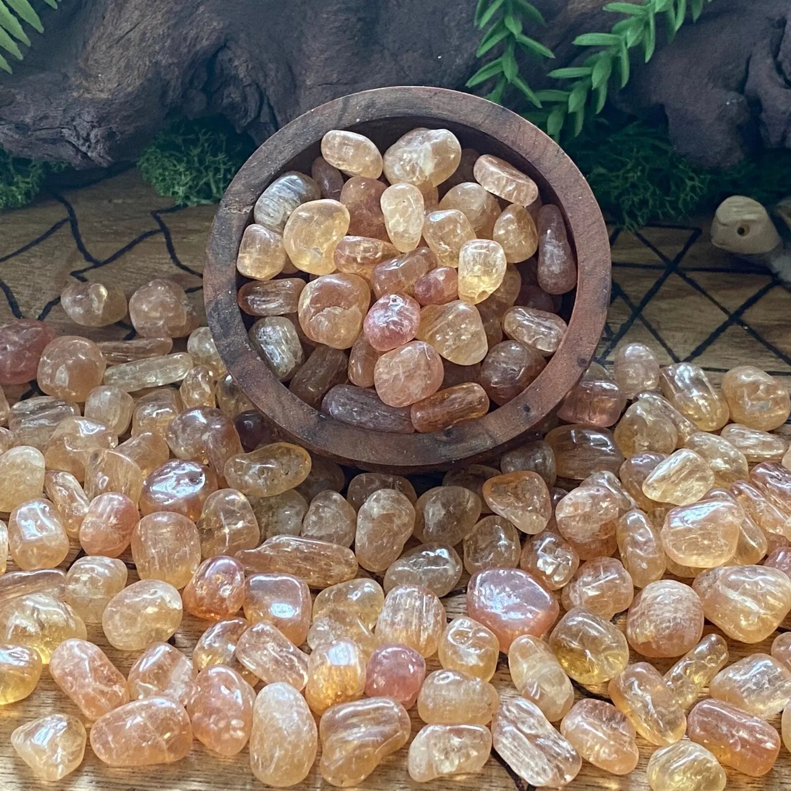 Imperial Topaz Tumble Stones Castle Rocks Cornwall