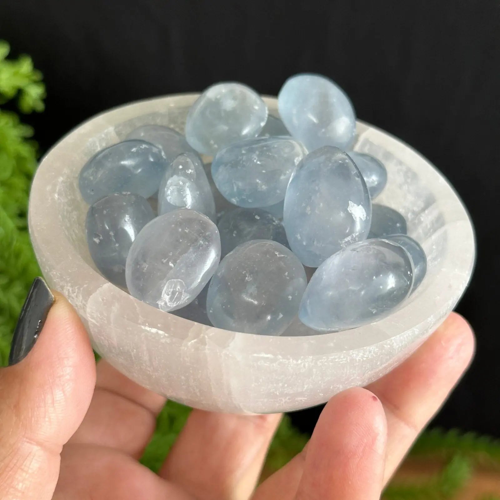 Celestite Tumbled Stones Castle Rocks Cornwall