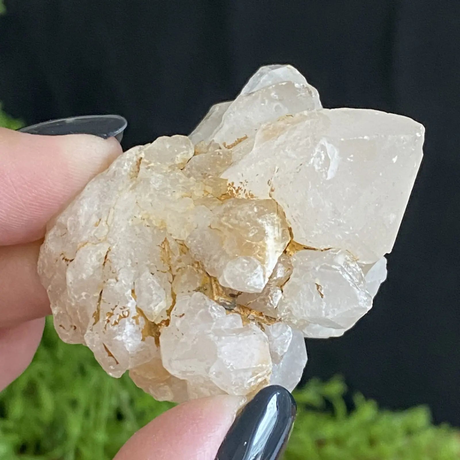 Quartz Flower Bud from Madagascar Castle Rocks Cornwall