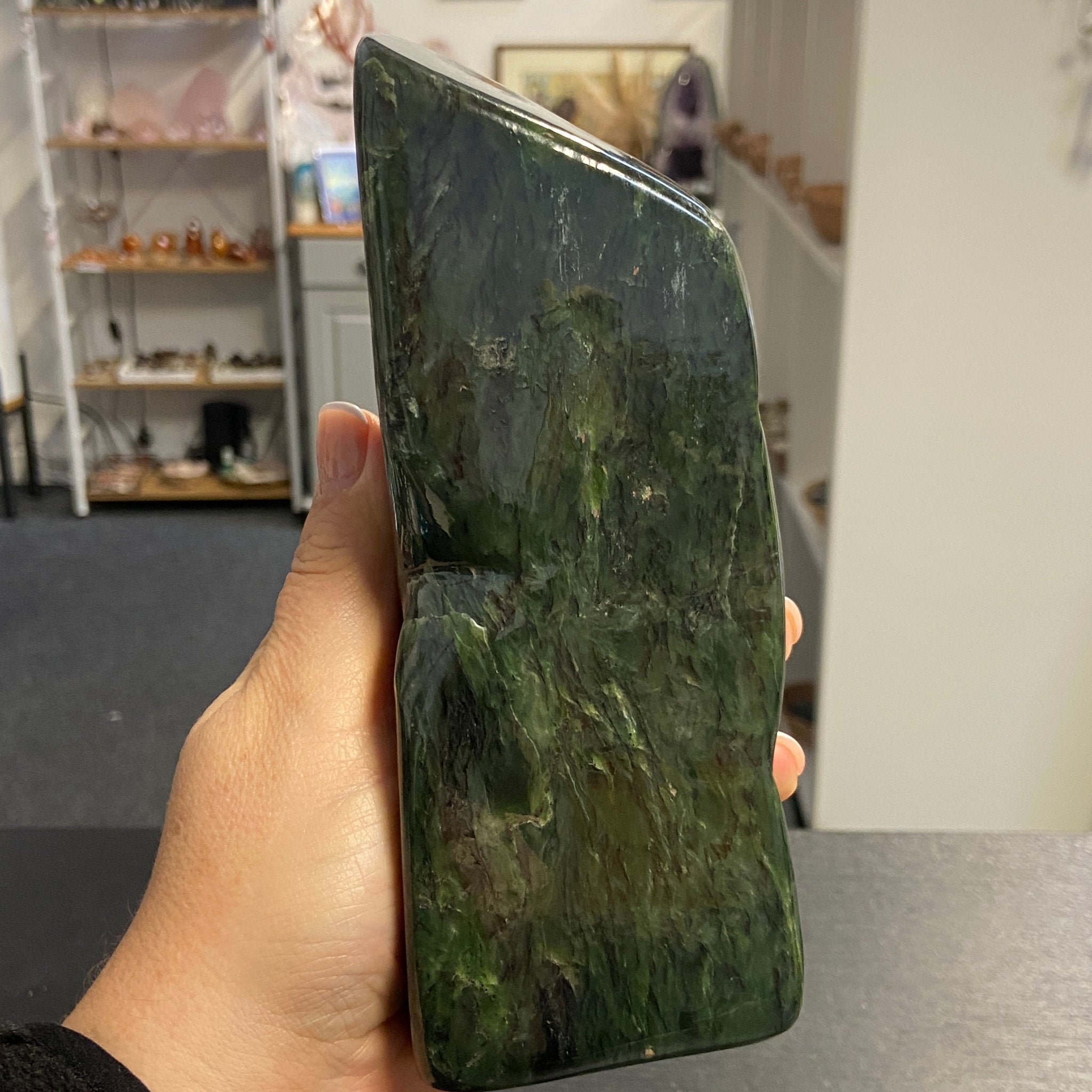 Large Freeform Jade – Himalayan Range - Castle Rocks Cornwall